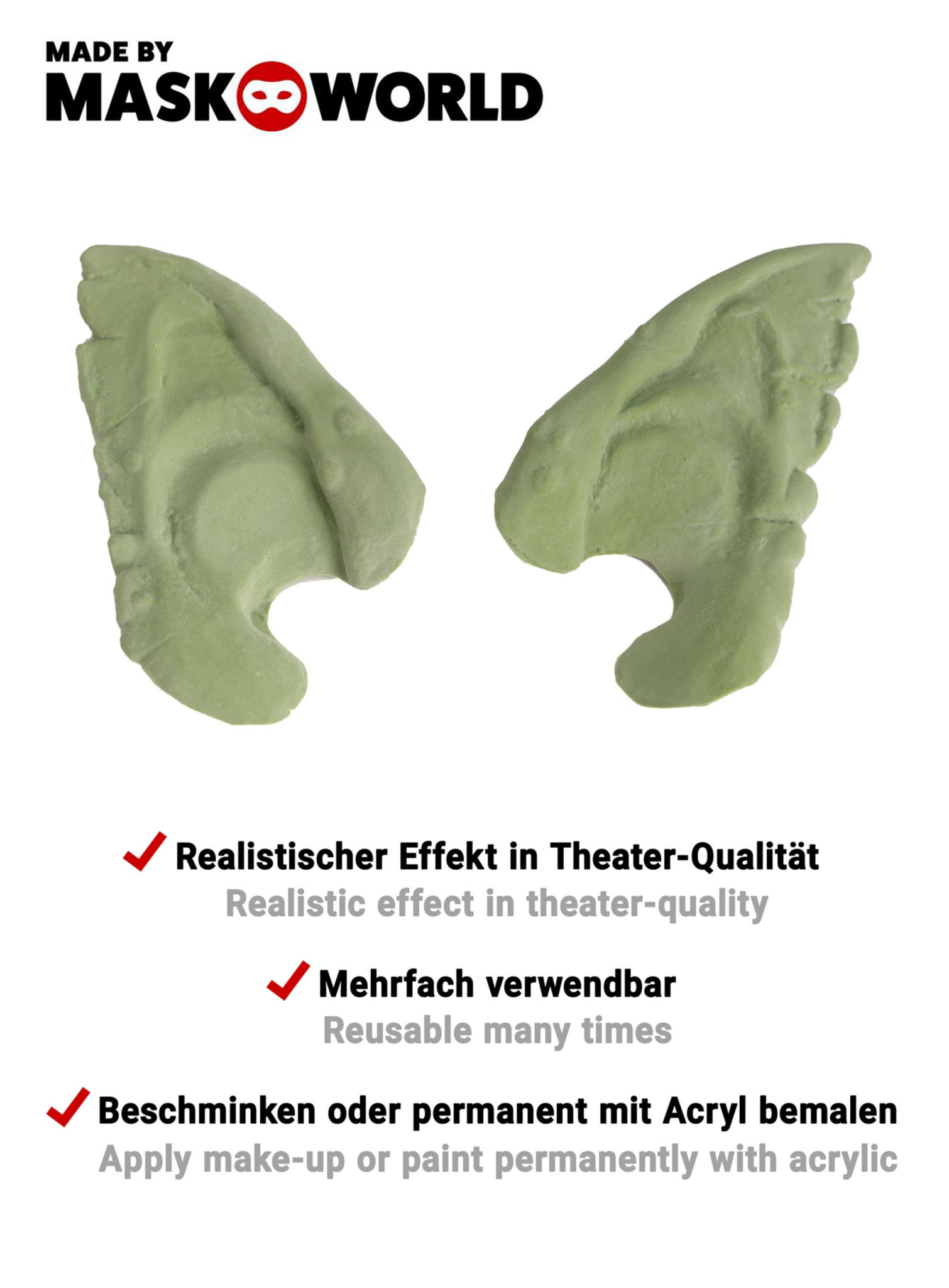 Orkohren grün aus Latex