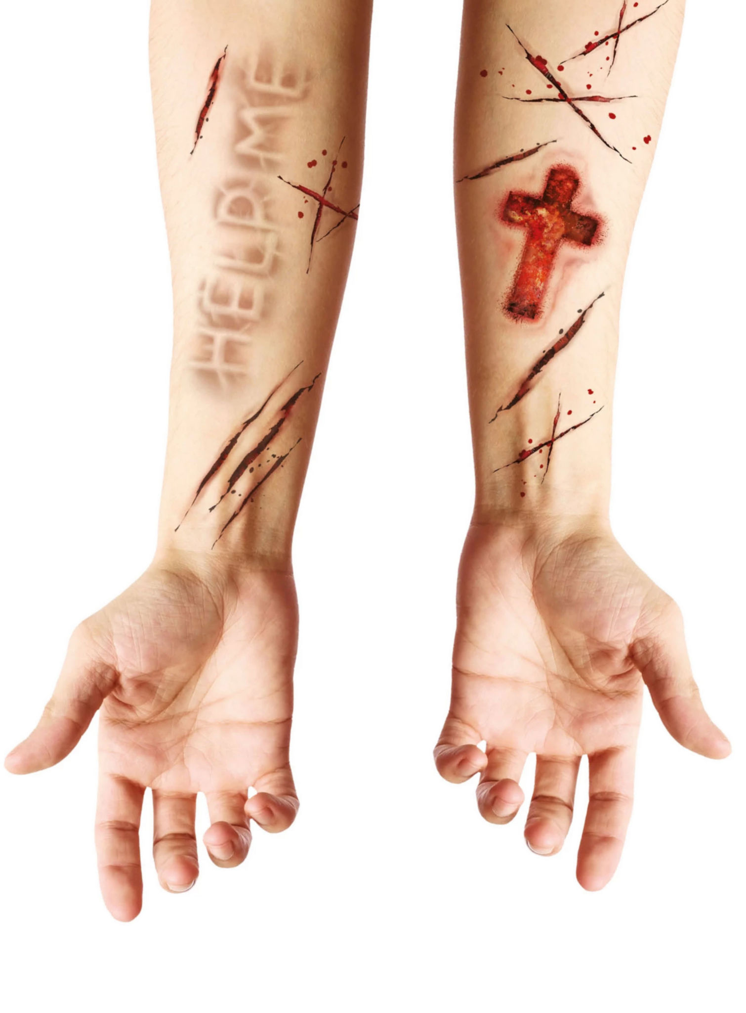 Teufelsmale Klebetattoos