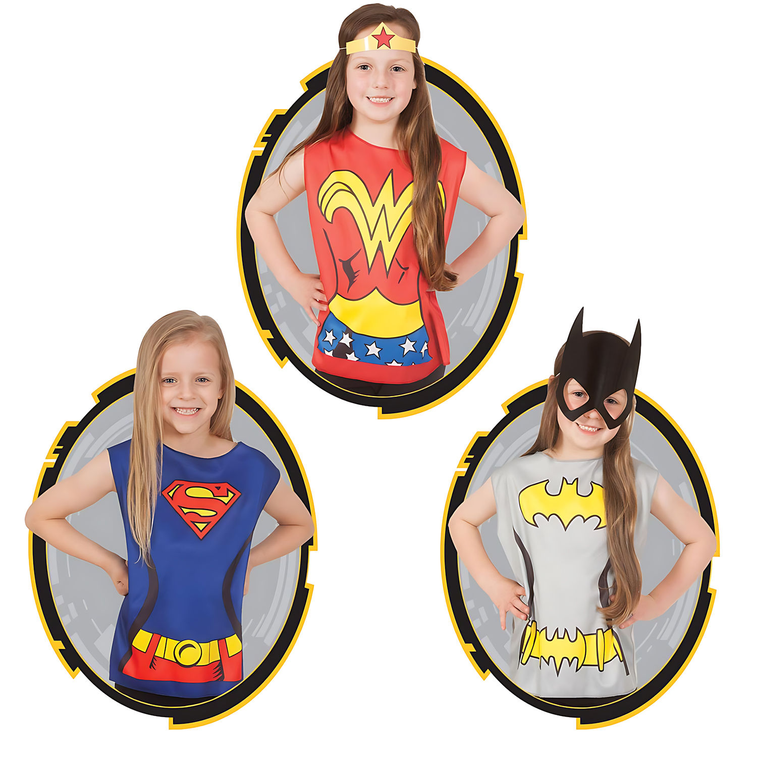 DC Superhelden Party Set für Mädchen