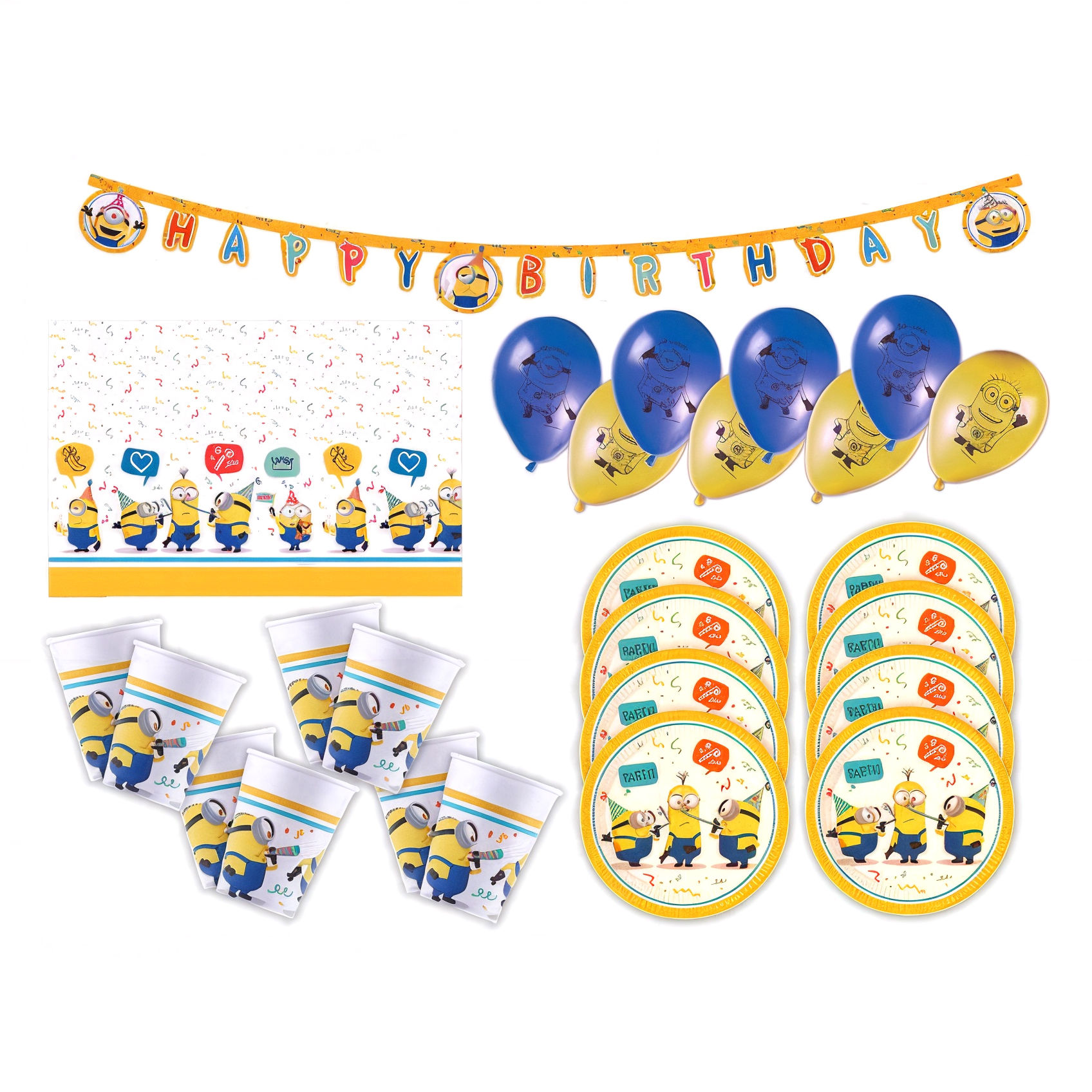 Minions: Rise of Gru – Partybox,  46-teilig