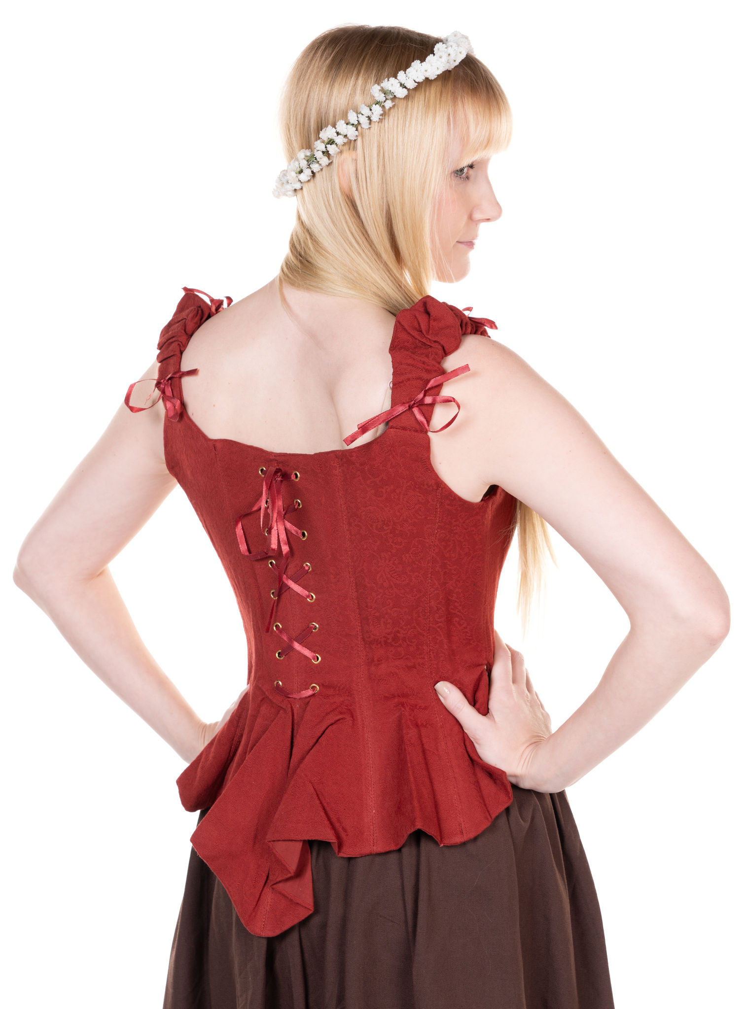 Mittelaltercorsage mit Stäbchen - Margot