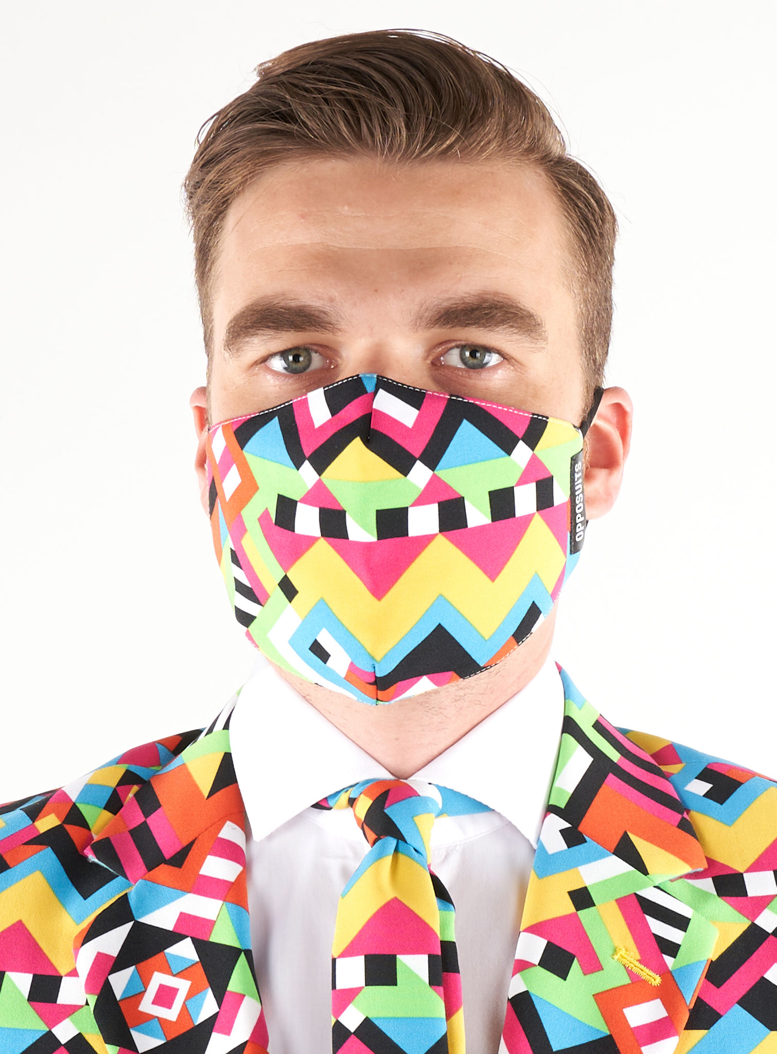OppoSuits Abstractive Mundschutz Maske
