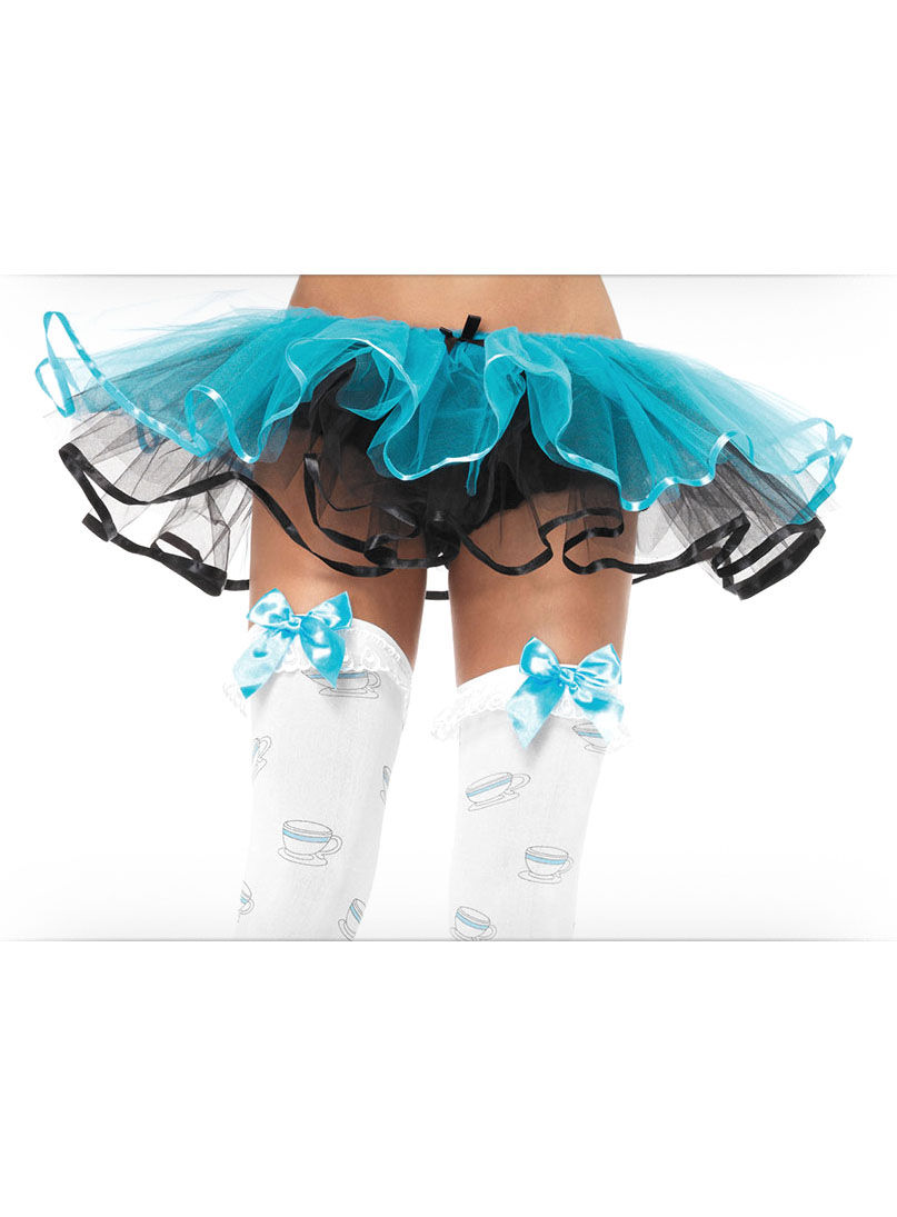 Wende-Tutu schwarz-blau