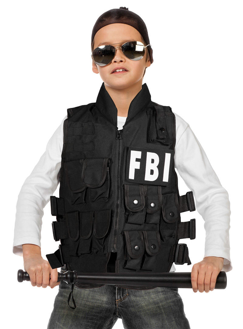 FBI kogelvrije vest Deluxe voor kinderen