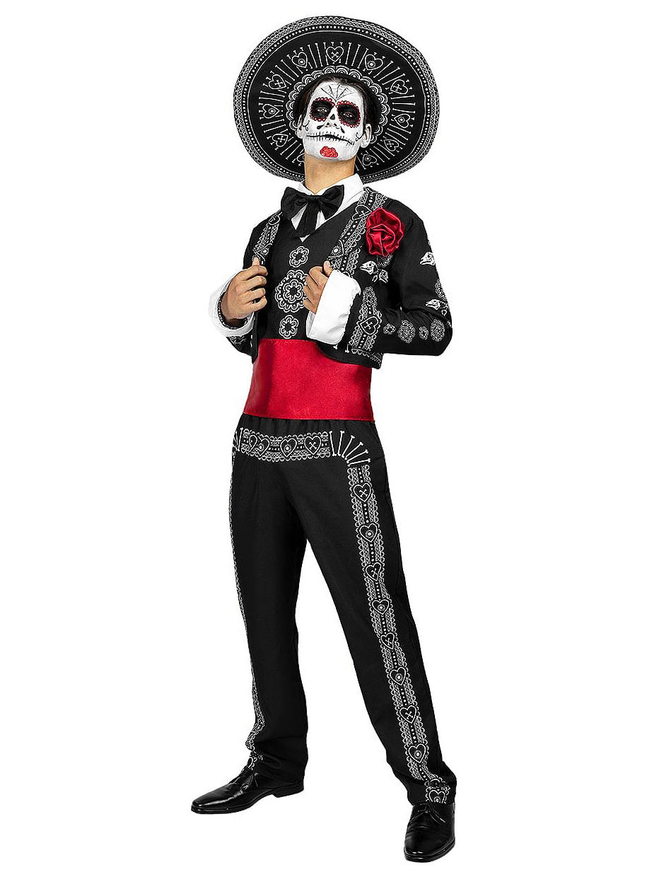 Dia de Los Muertos Edelmann Kostüm