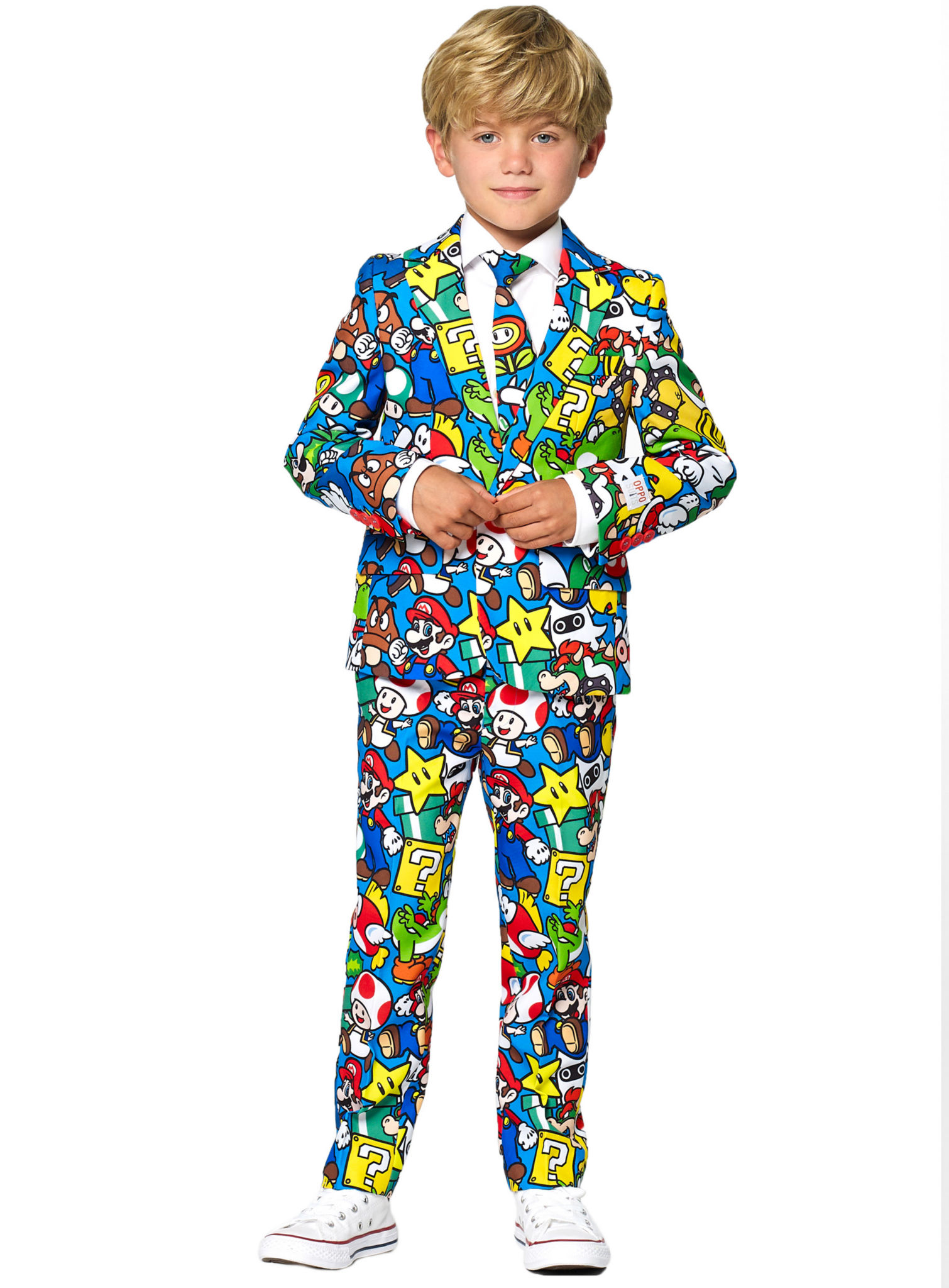 OppoSuits Boys Super Mario Anzug für Kinder