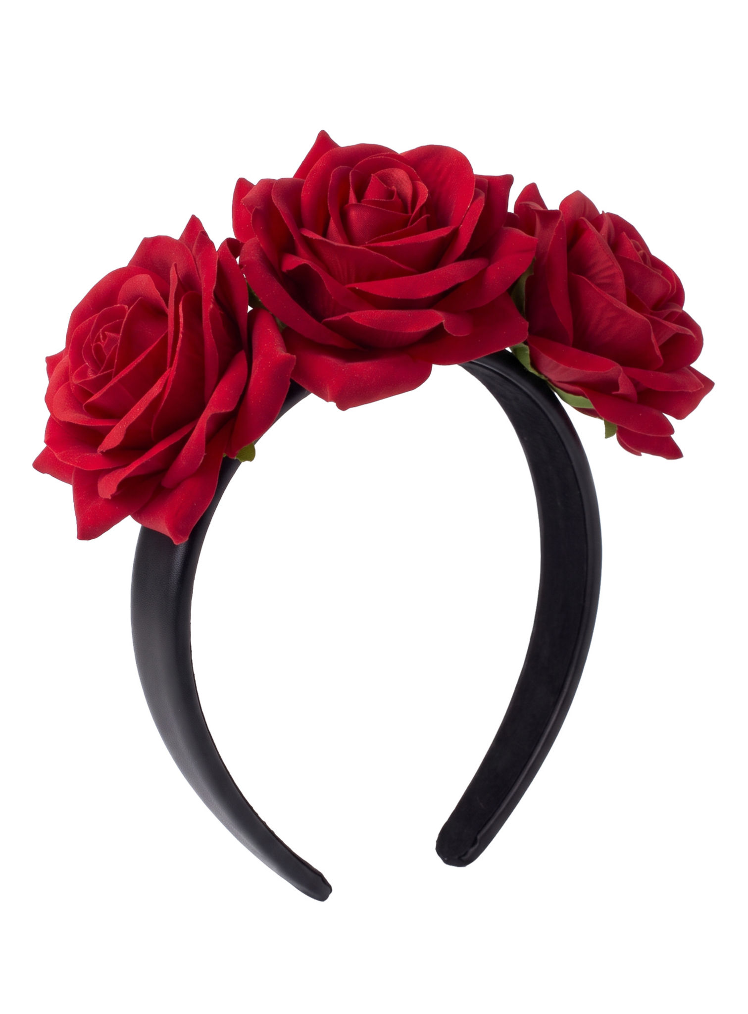 Rote Rosen Haarreif