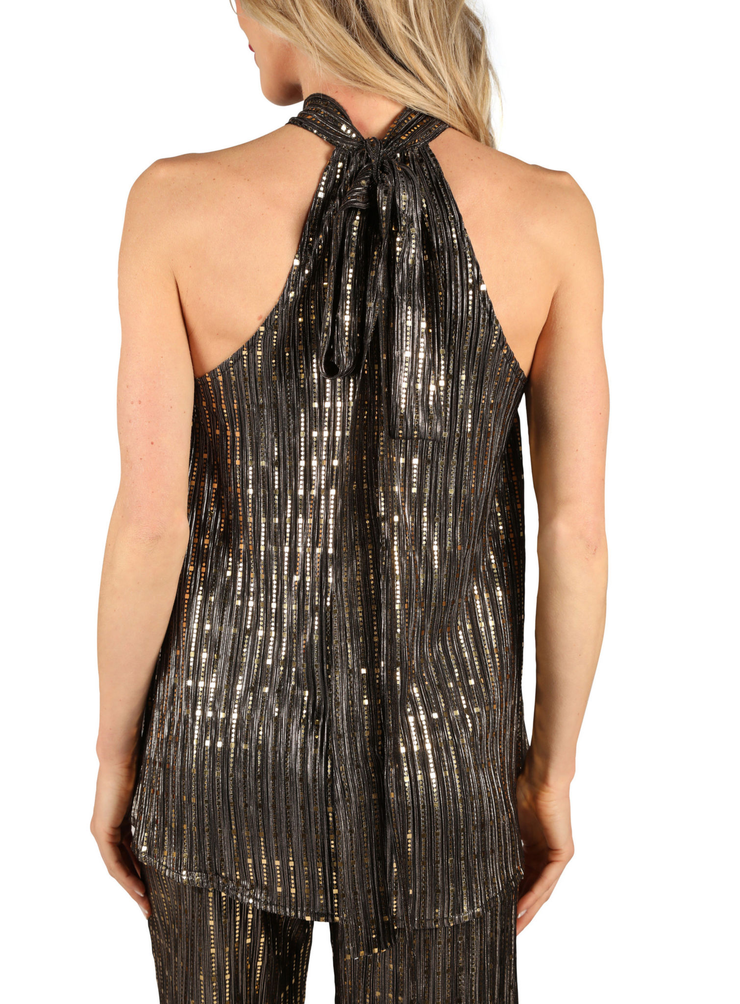Disco Diva Dress gold