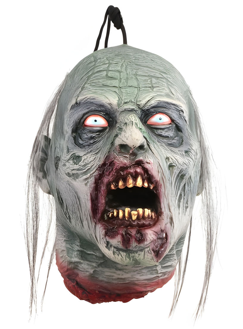 Hängender Zombiekopf – Halloweendeko