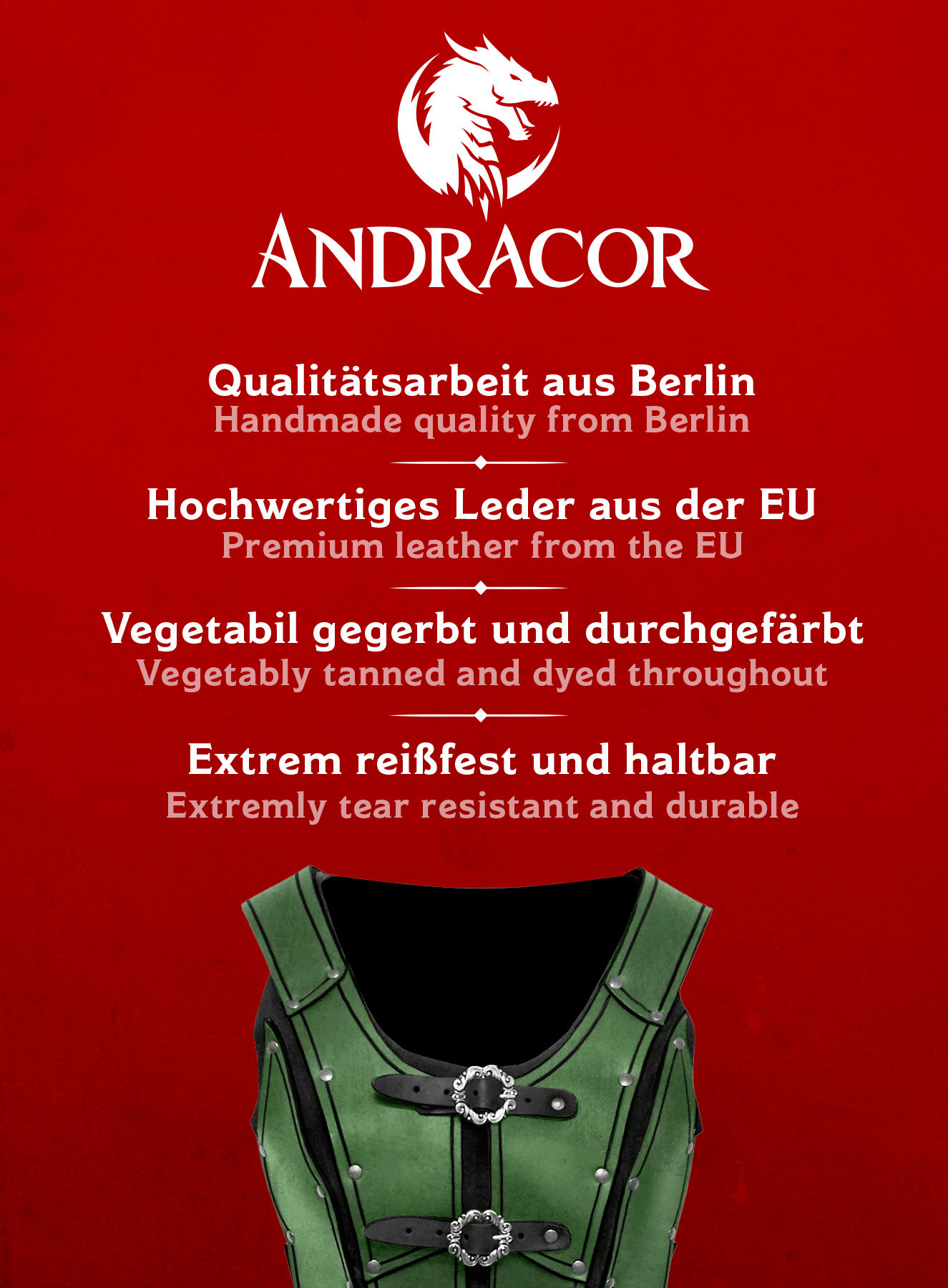 Lederrüstung - Elfenkriegerin, lang