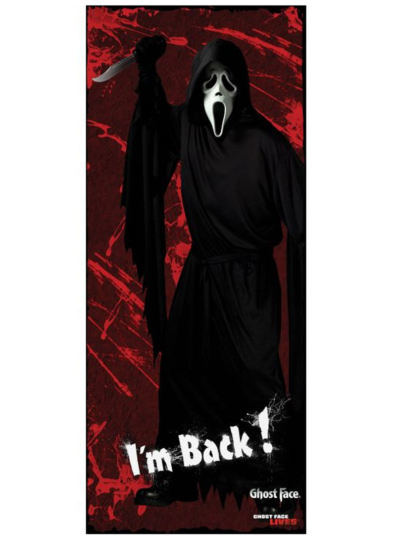 Scream - Ghostface Halloween Türdeko