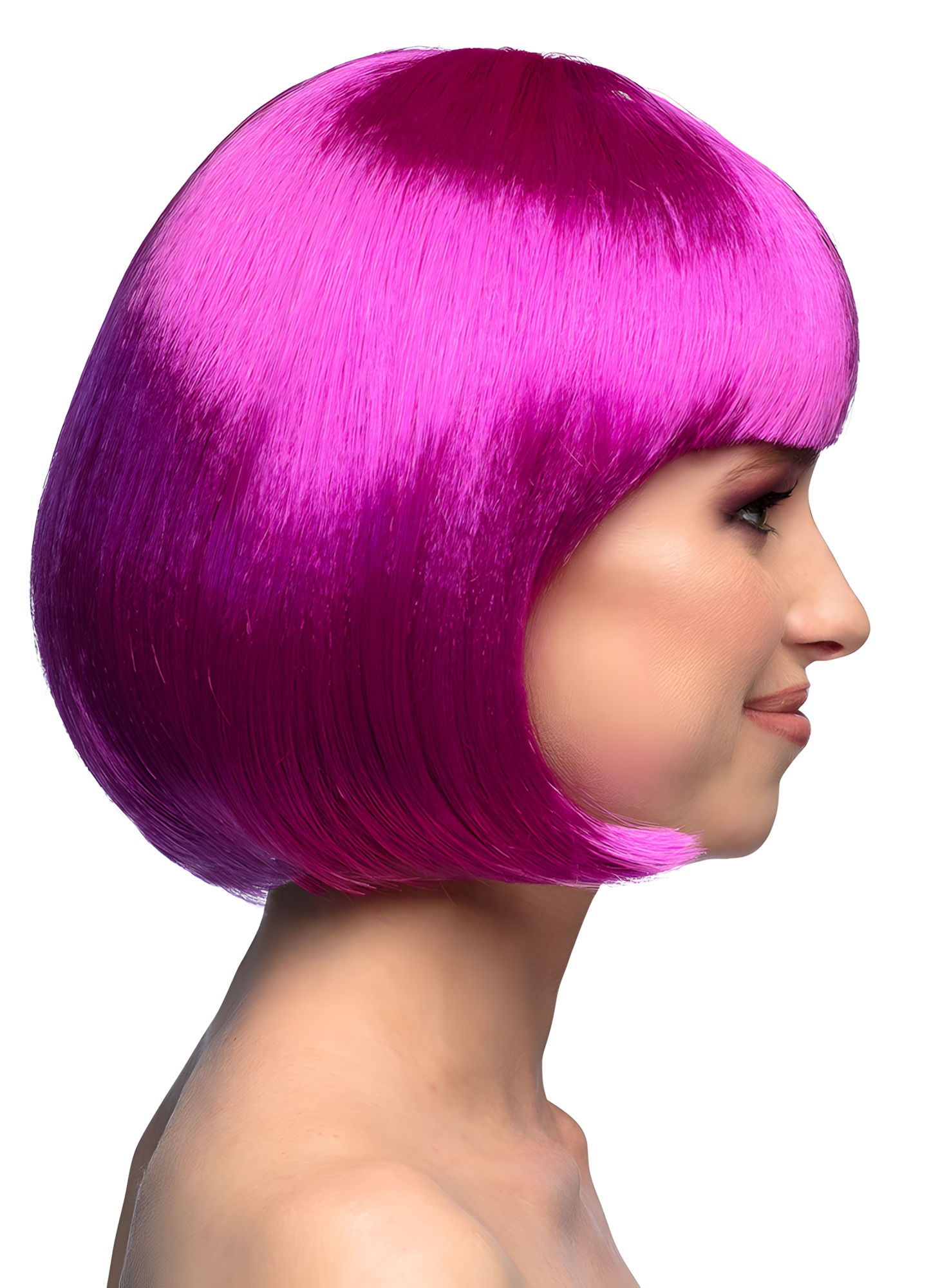 Pagenschnitt violett Perücke