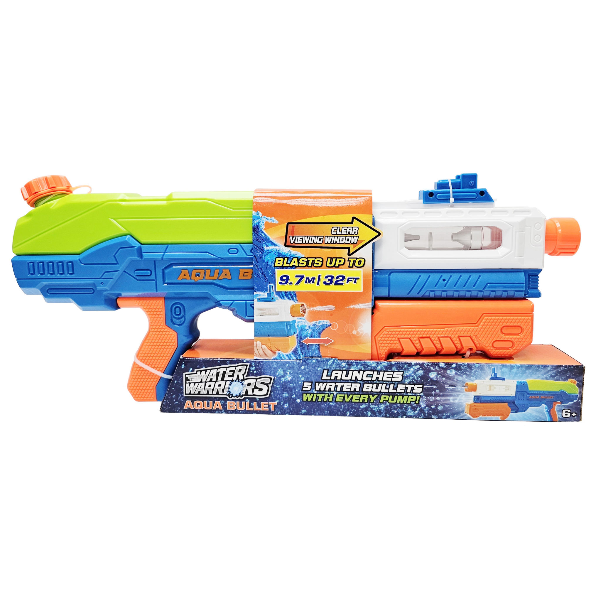 BuzzBee Water Warriors Aqua Bullet Wasserpistole
