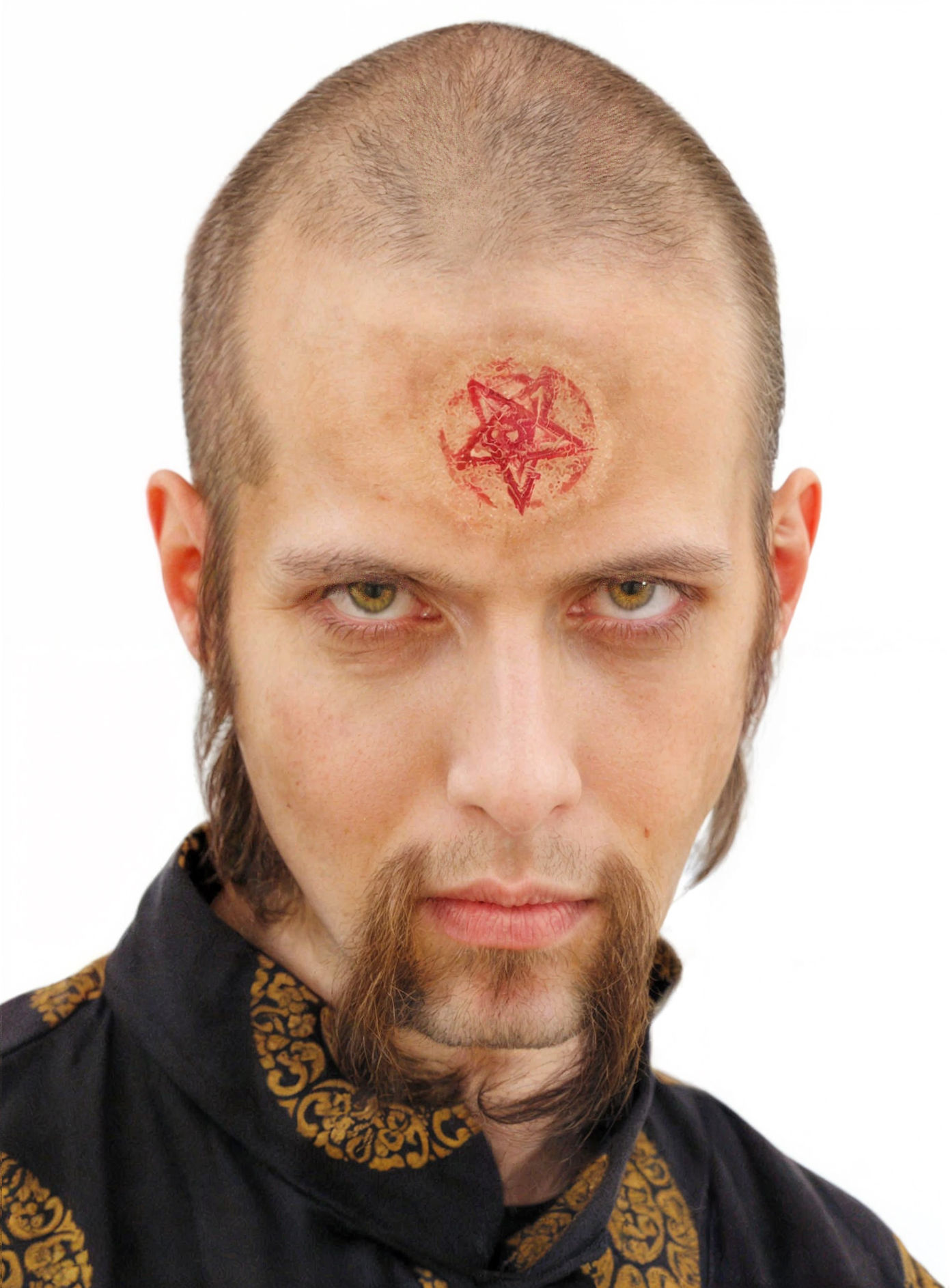 Pentagramm Wunde Latexapplikation