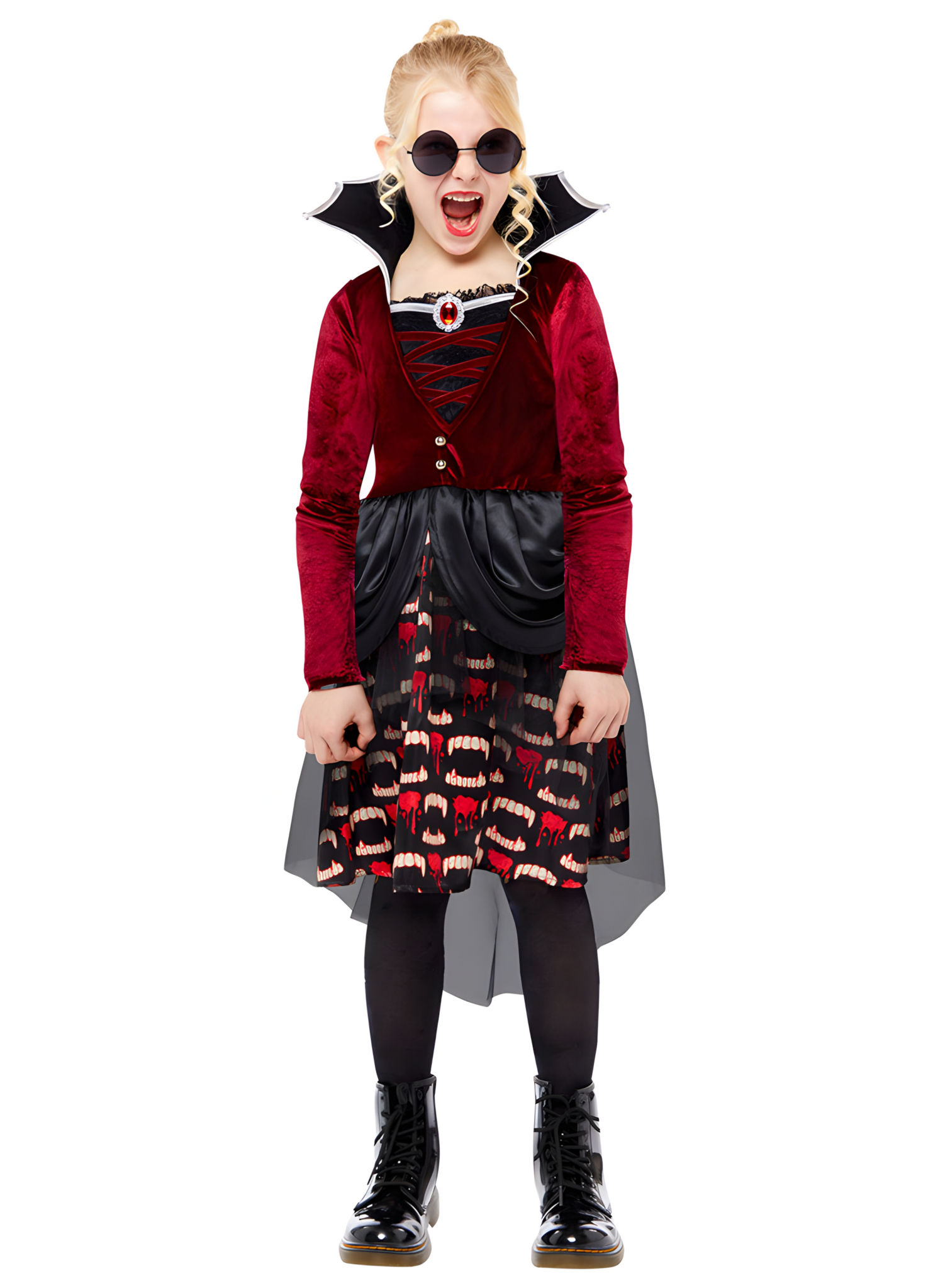 Vampir Prinzessin Ella Kostüm für Mädchen