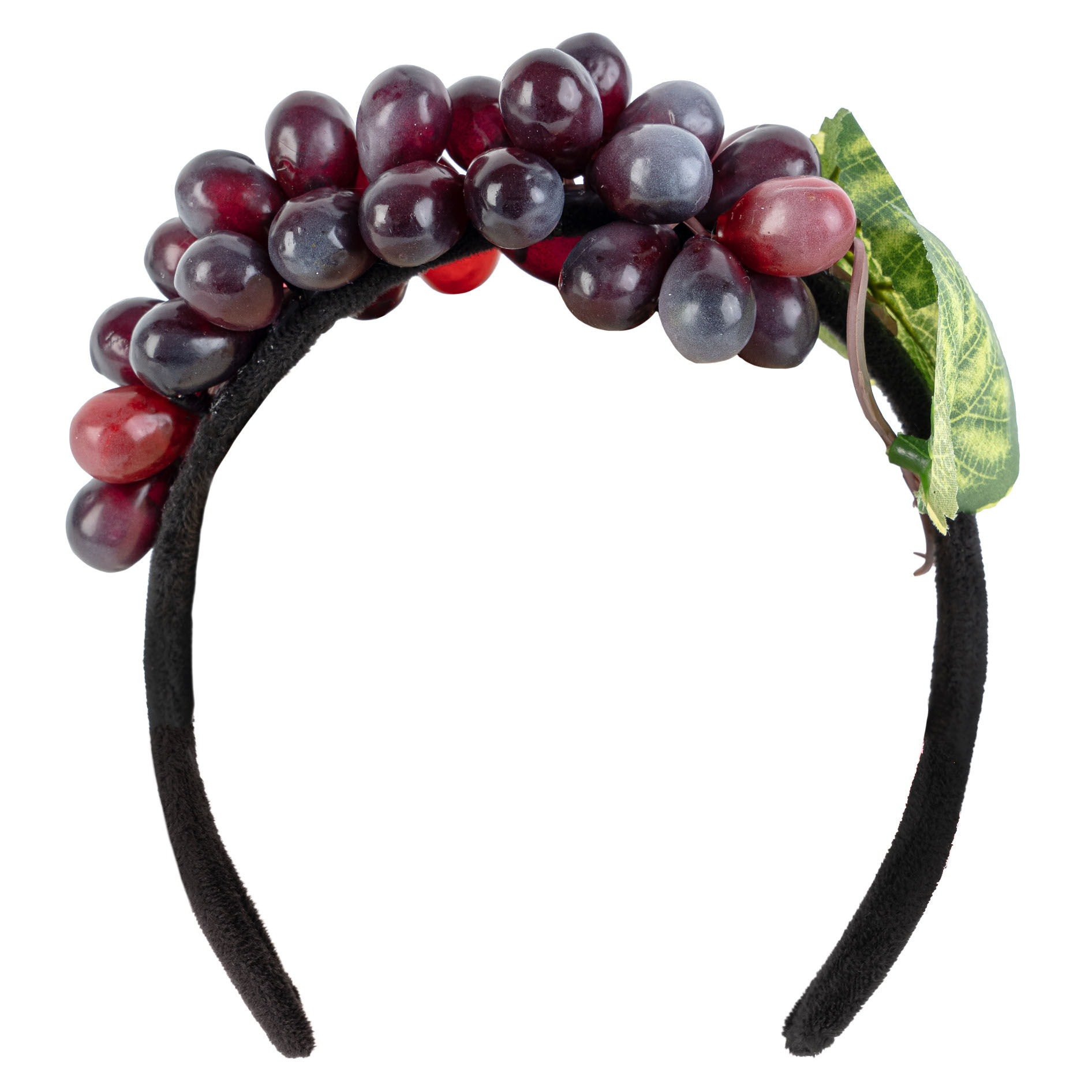 Rote Weintrauben Kopfschmuck