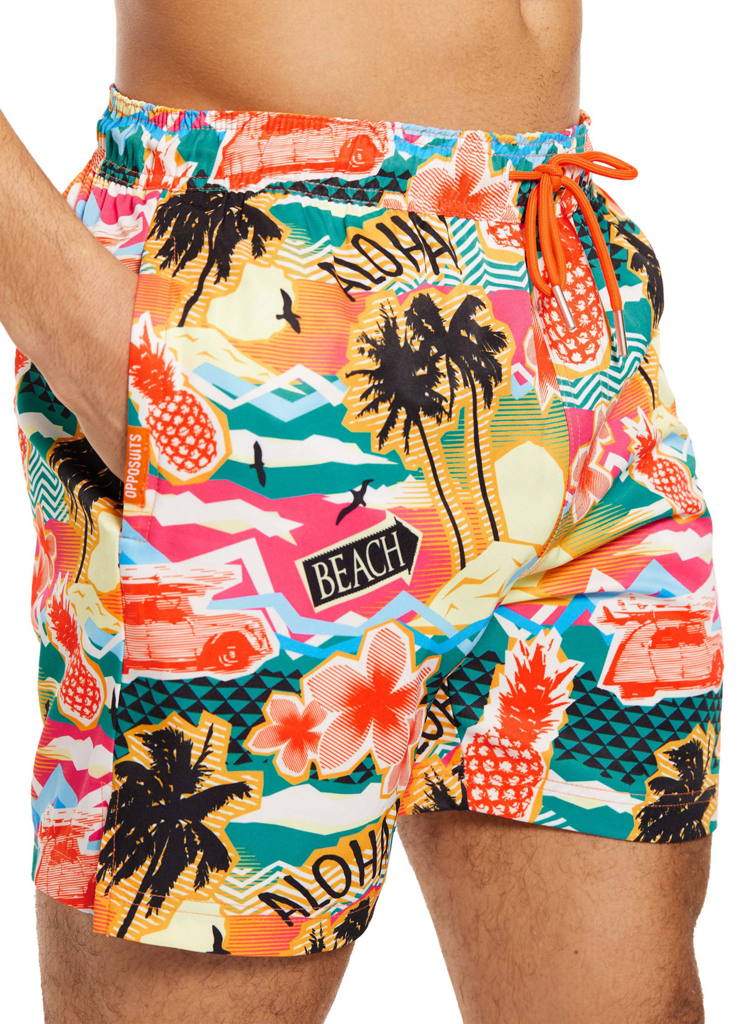 OppoSuits Aloha Hero Badehose