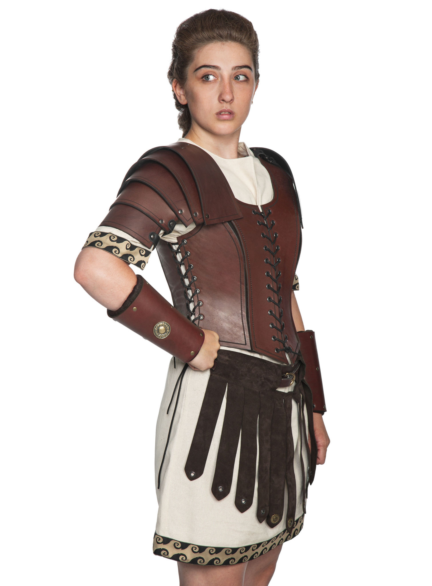 Lederrüstung - Gladiatorin