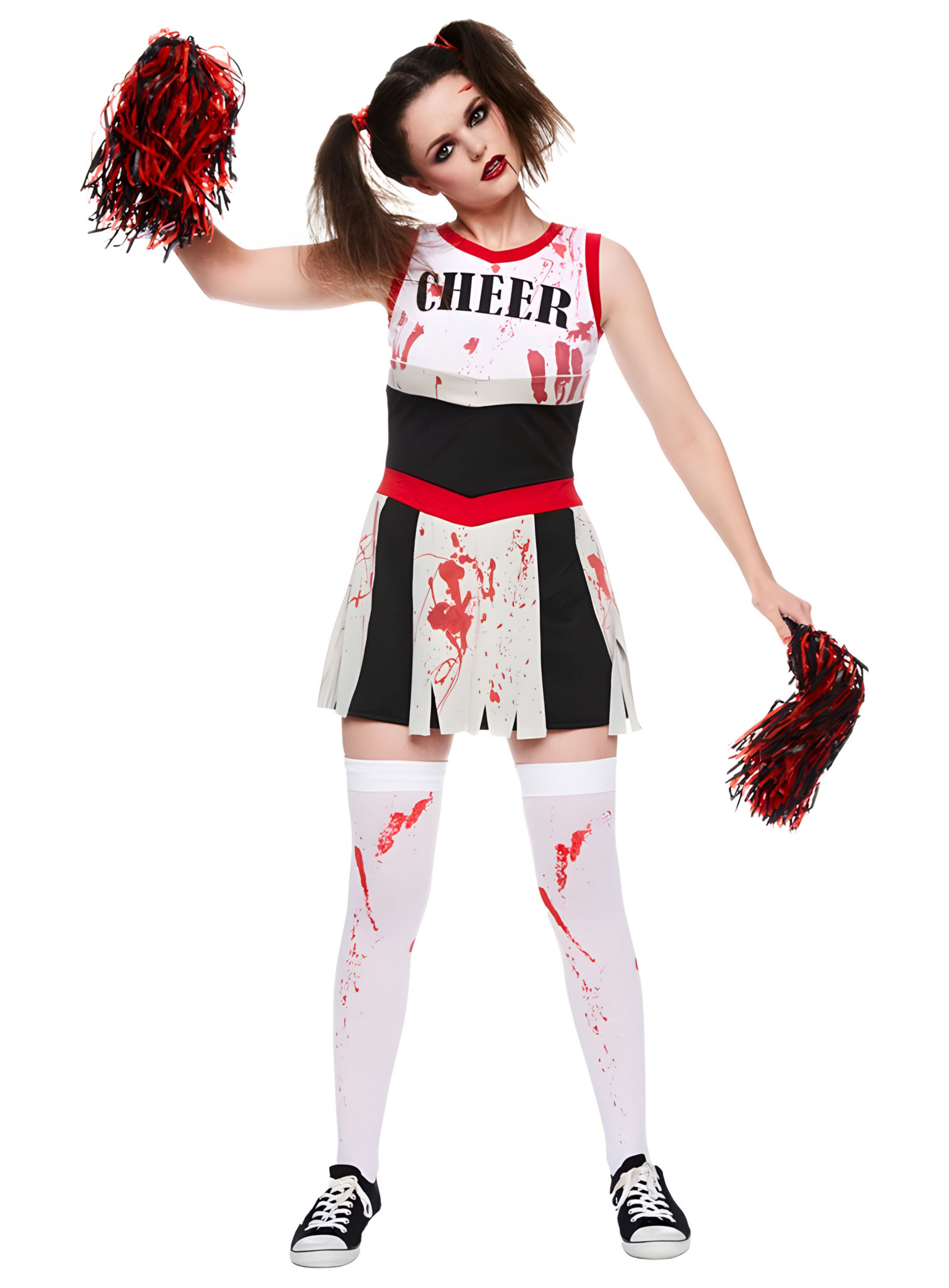 Zombie Cheerleaderin Kostüm