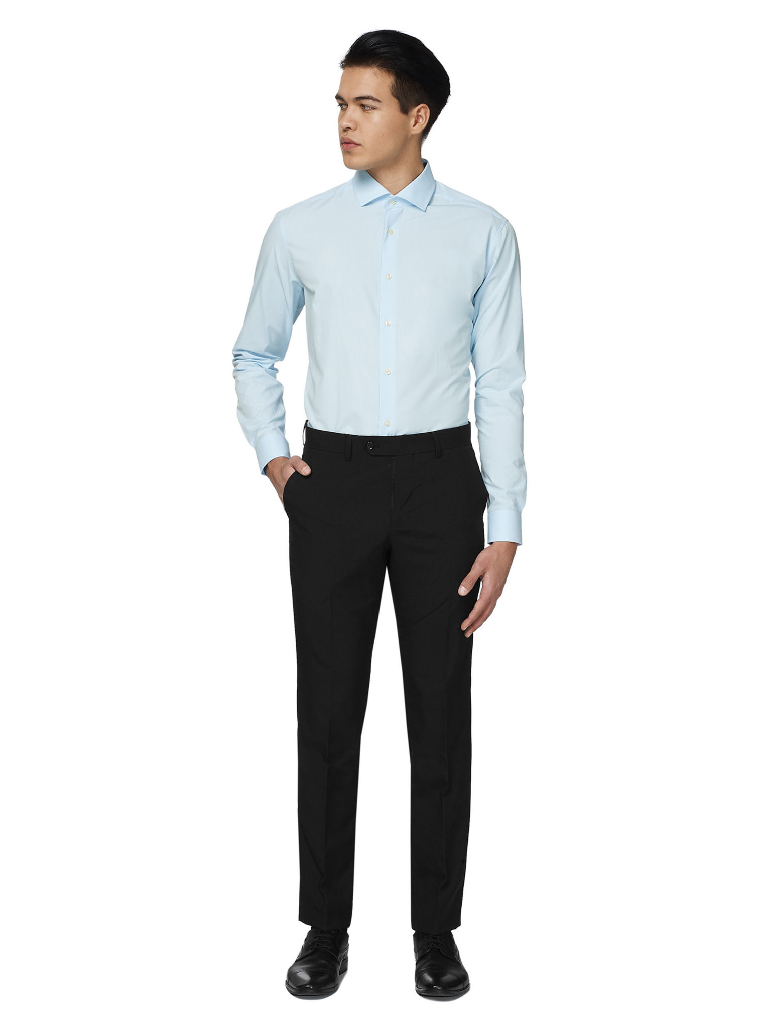 OppoSuits Cool Blue Hemd