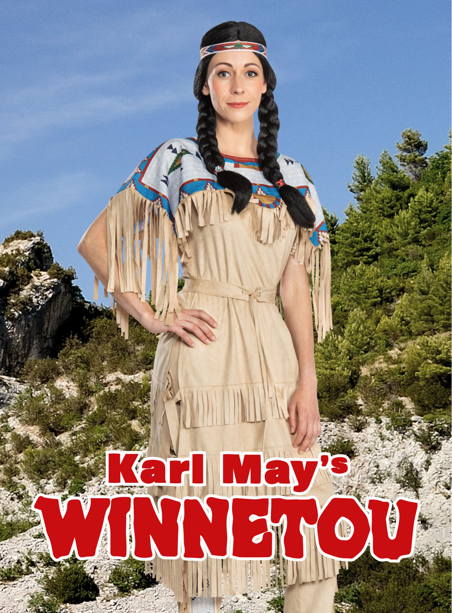 Nscho-tschi aus Winnetou Kostüm