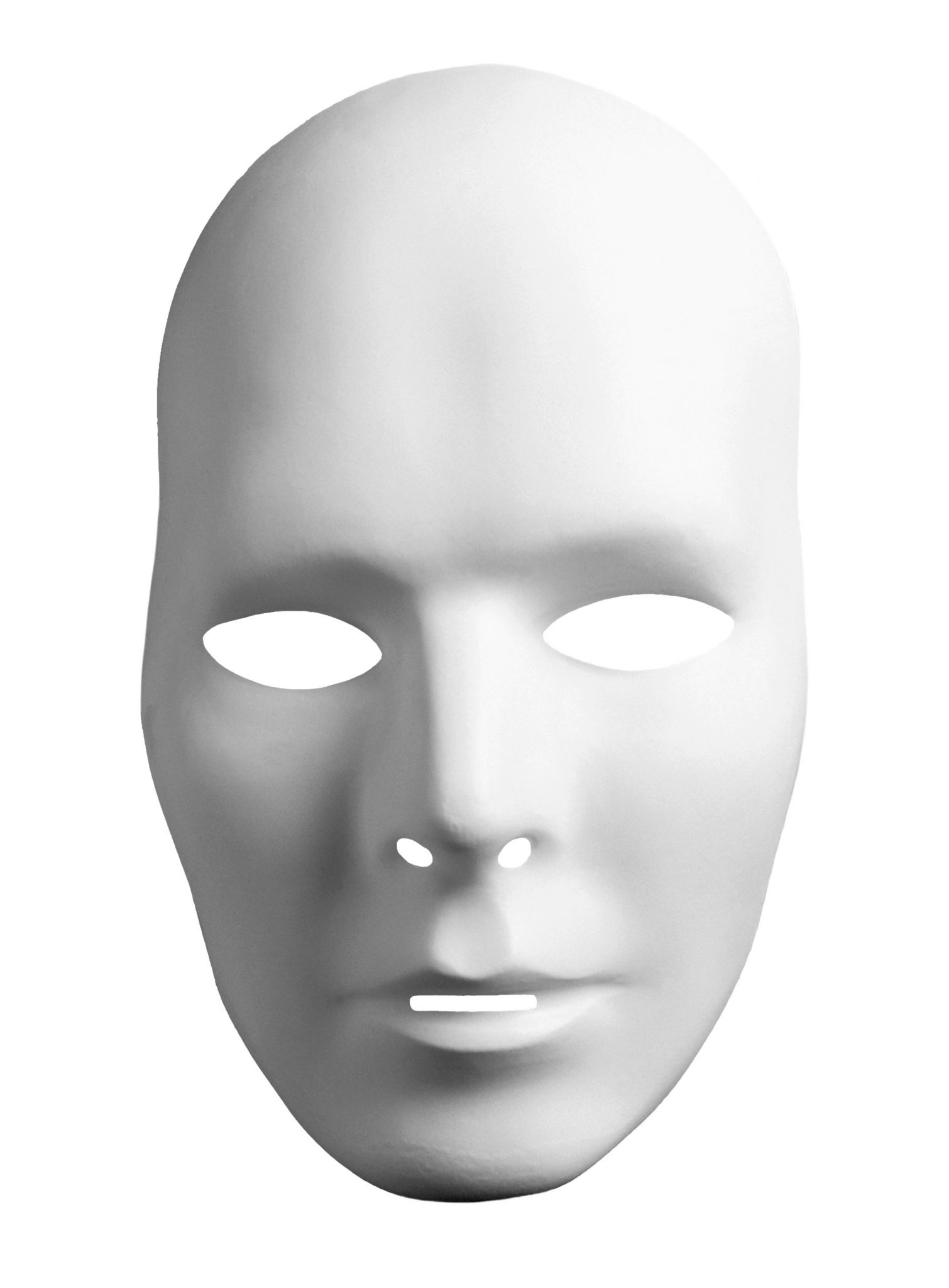 Neutralmaske Kopf Mann