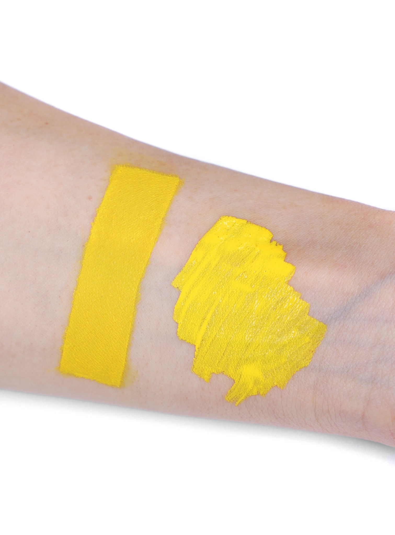 aqua make-up gelb Sonnenblume Wasserschminke