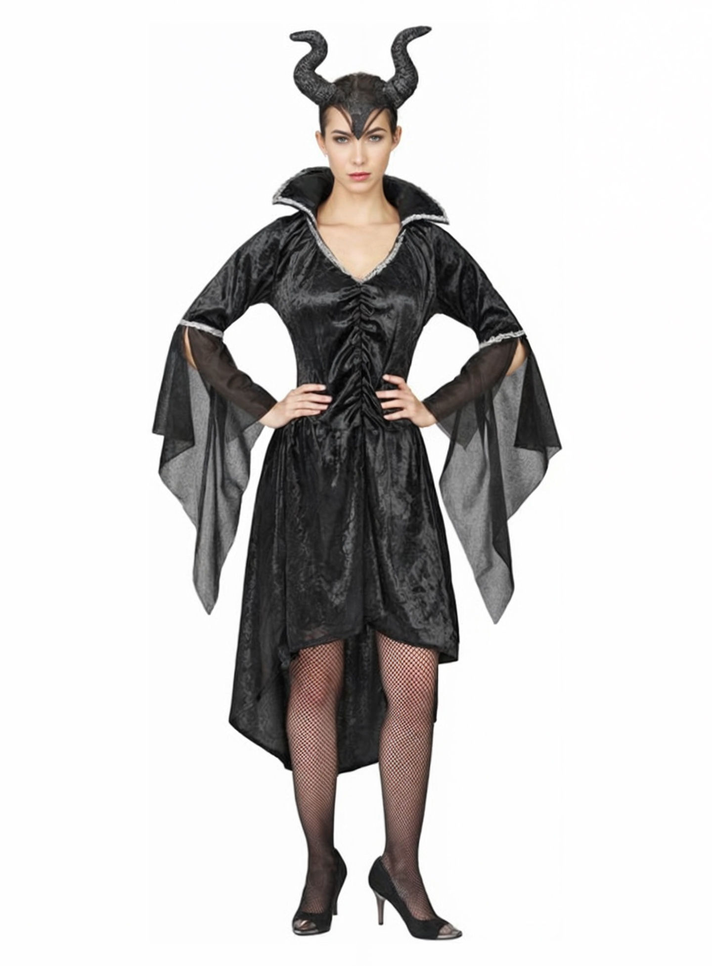 Dunkle Fee Kleid
