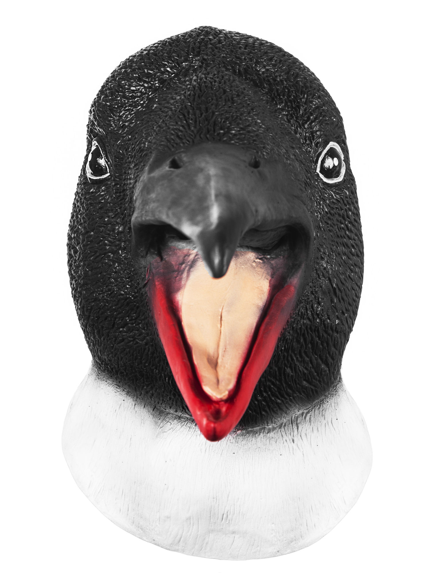 Pinguin Maske aus Latex