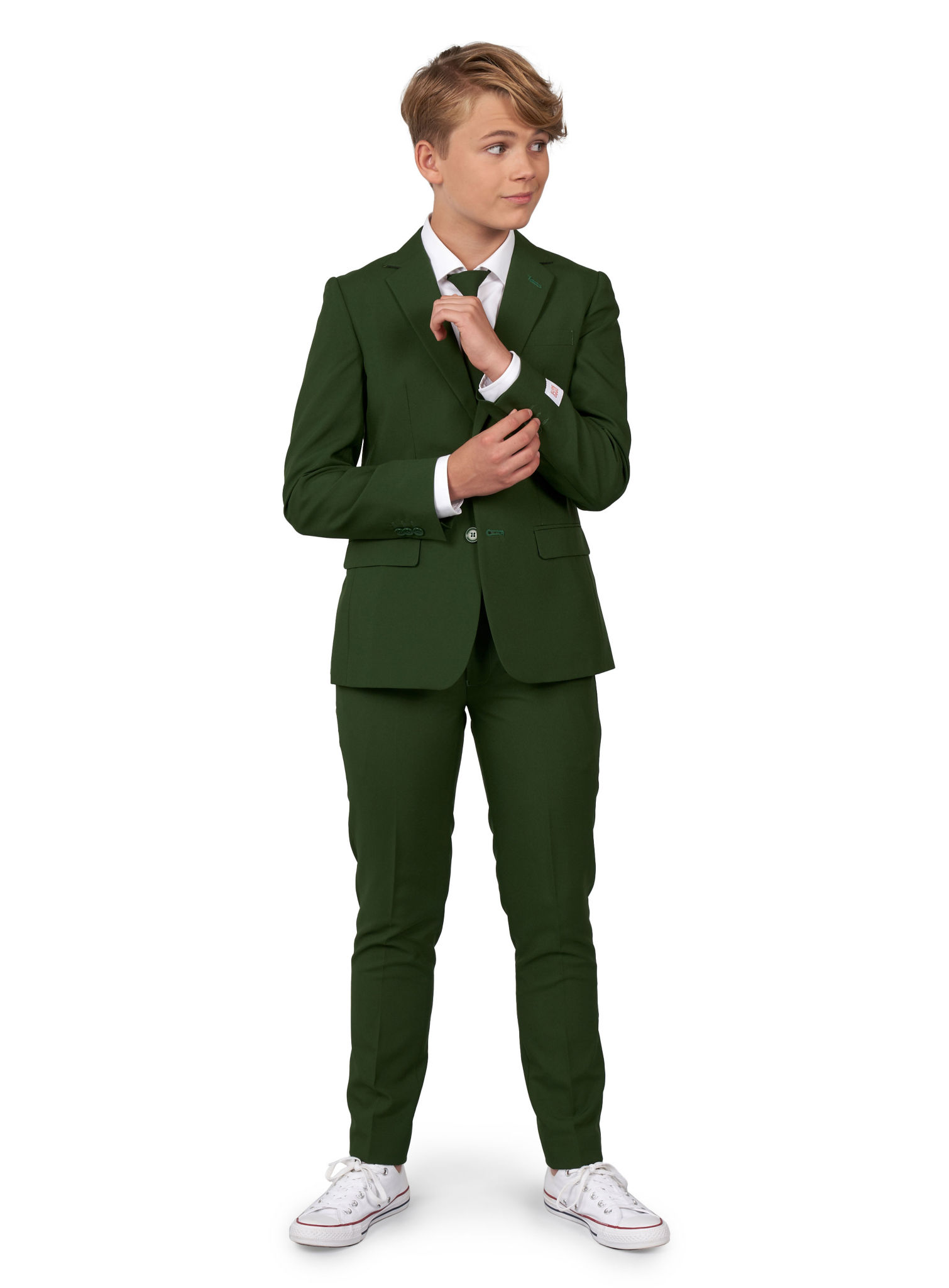 OppoSuits Teen Glorious Green Anzug für Jugendliche