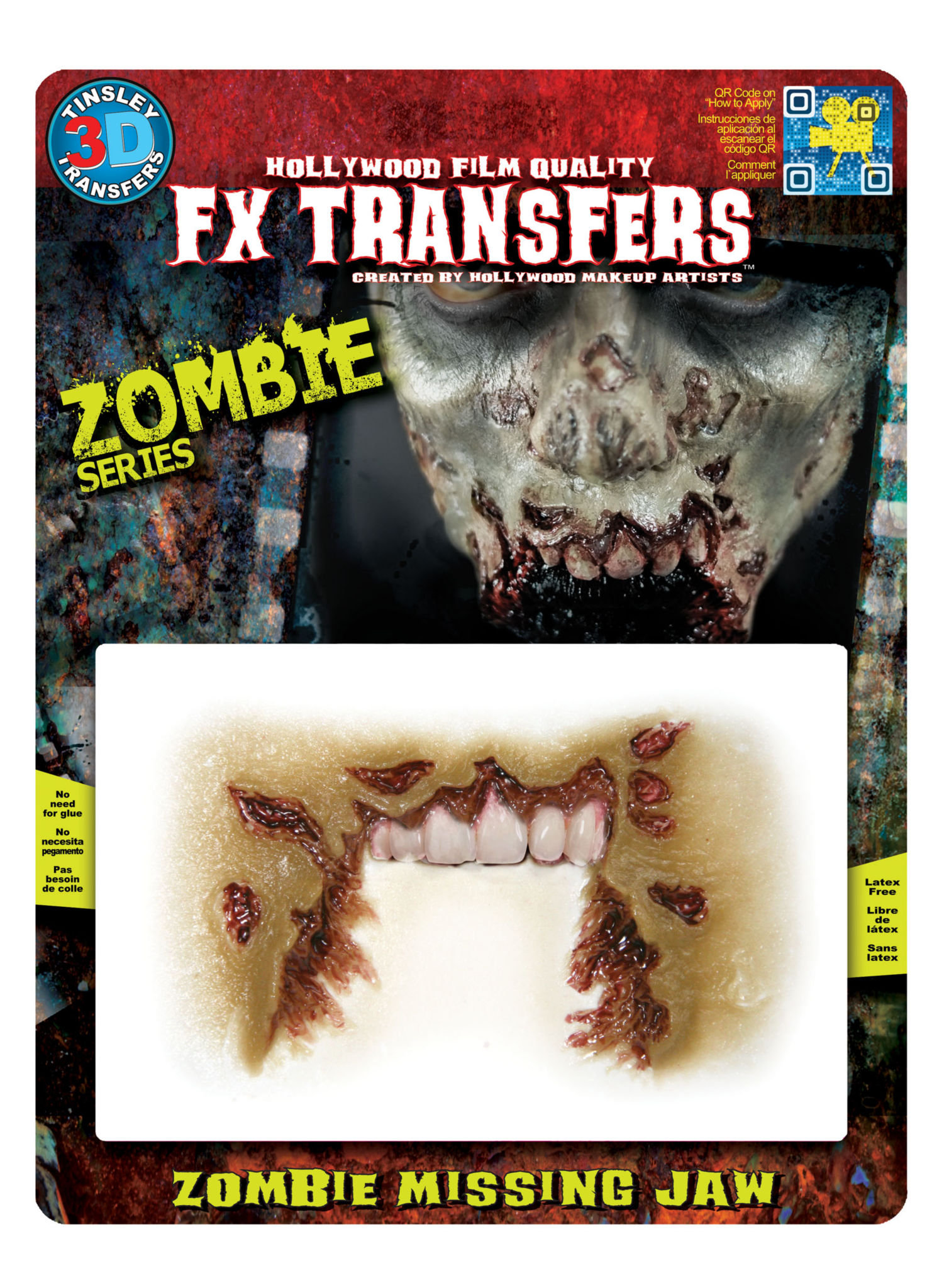 Kieferloser Zombie 3D FX Transfers