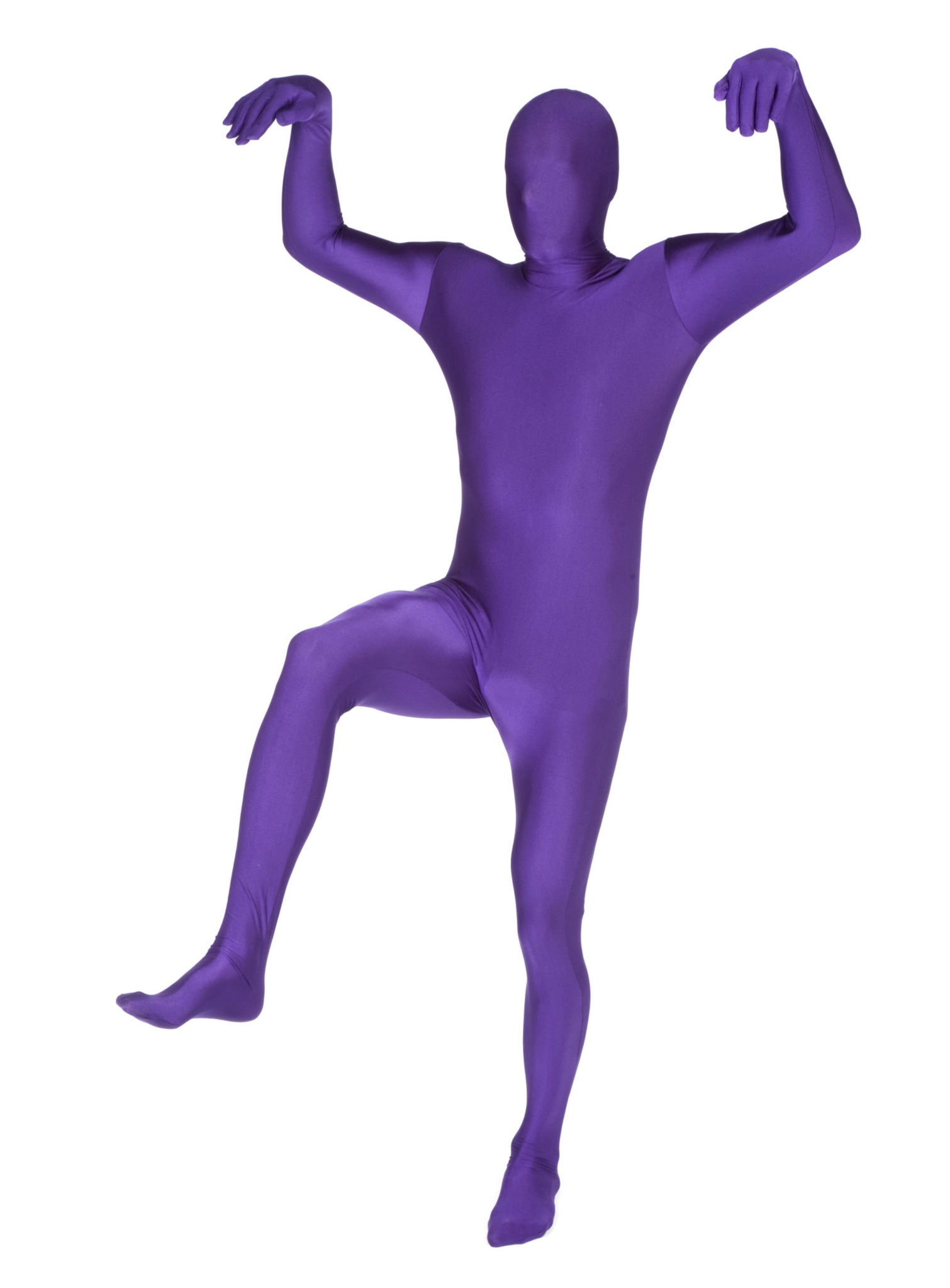 Violettes Ganzkörperkostüm