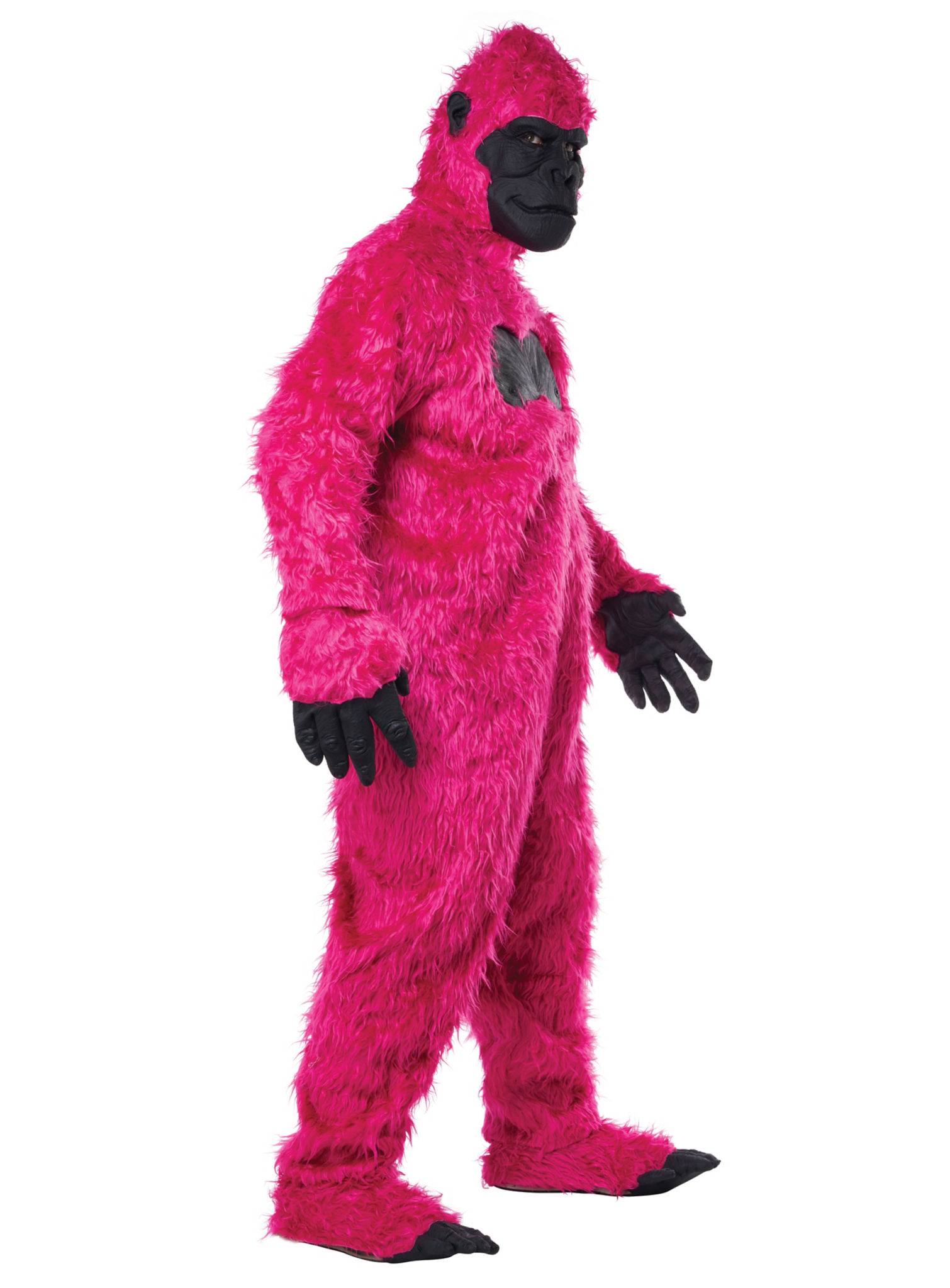 Gorilla kostuum roze
