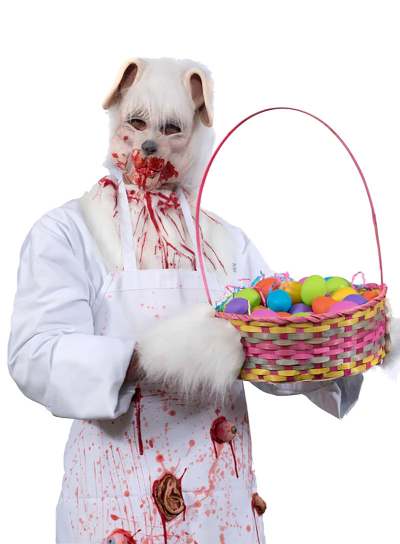 Blutiger Hase Maske