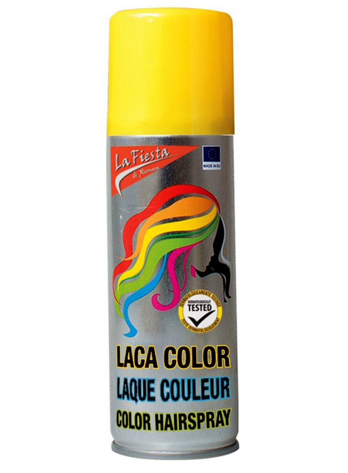 Haarspray Gelb