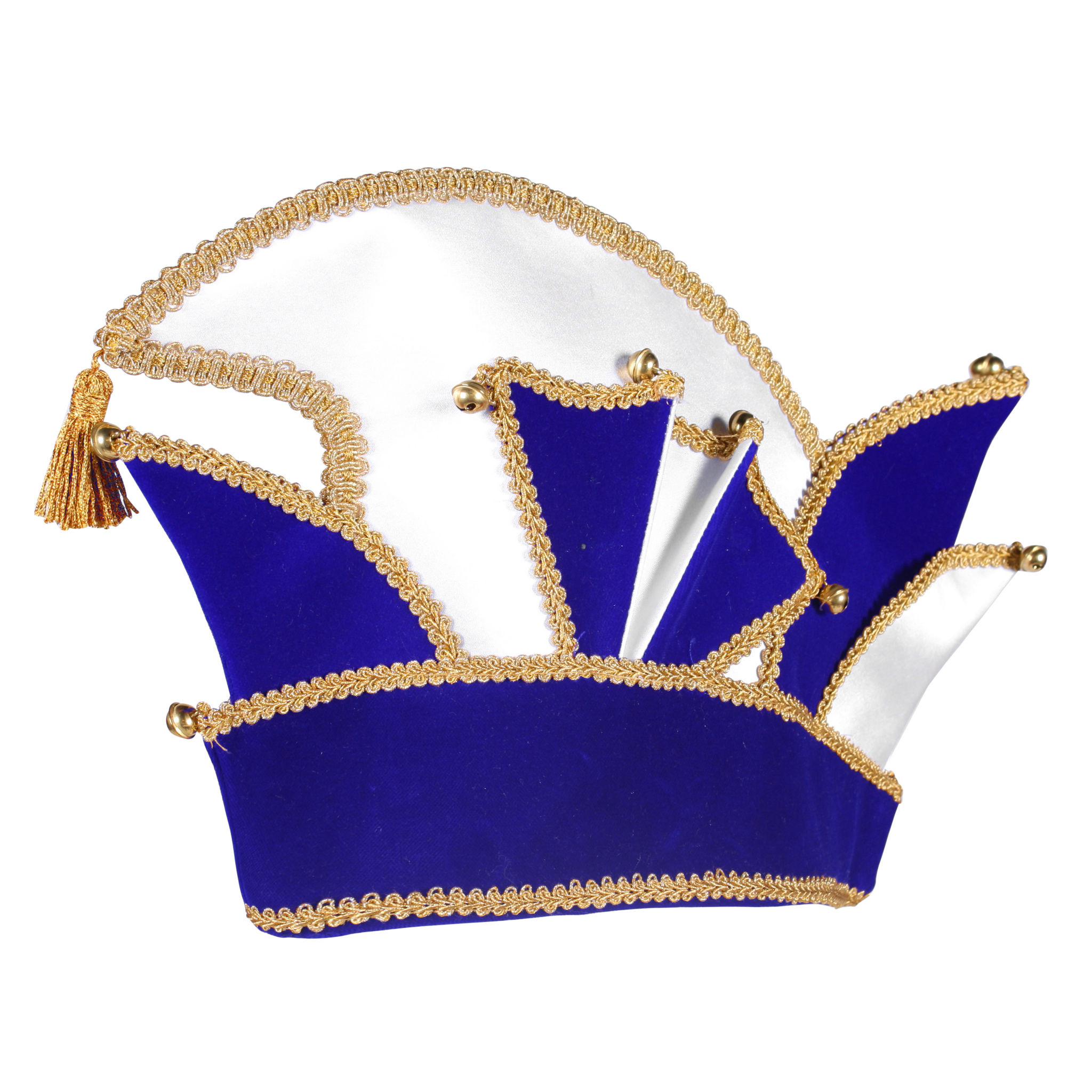 Comitémuts blauw-goud