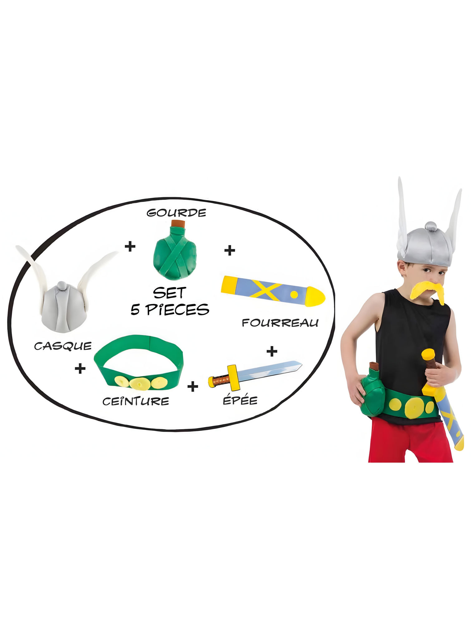 Asterix Zubehör-Set für Kinder