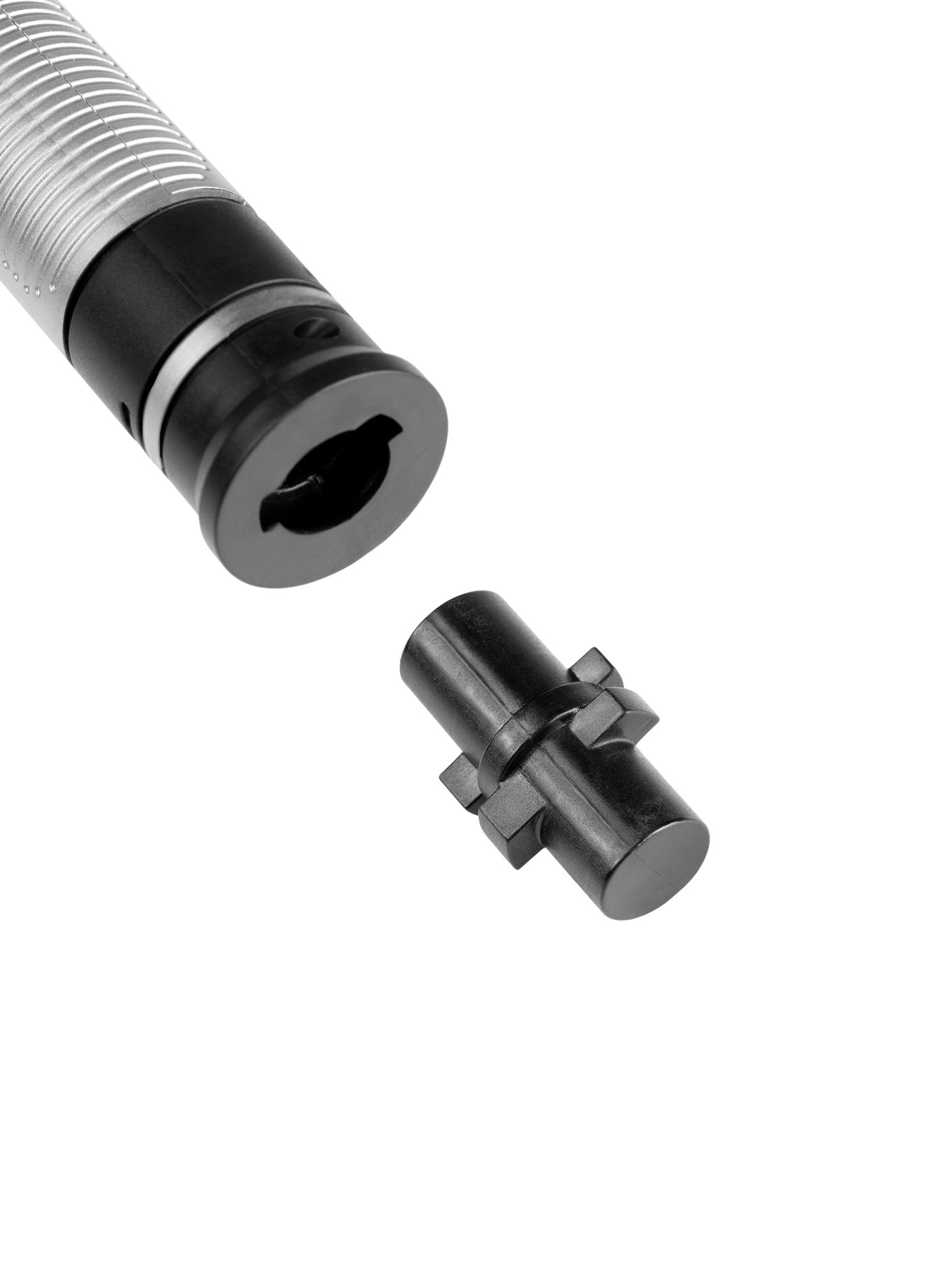Doppelklingen Connector / Verbinder für Lichtschwert mit Laserschwert Sound-Effekten