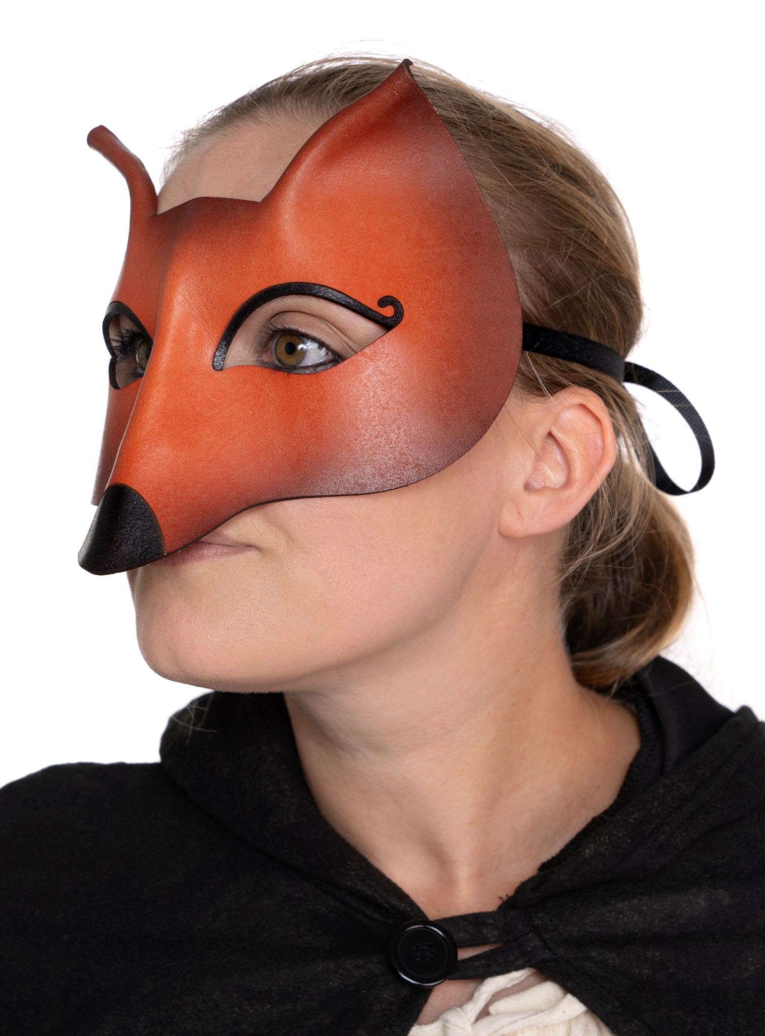 Volpe de cuoio Venezianische Ledermaske
