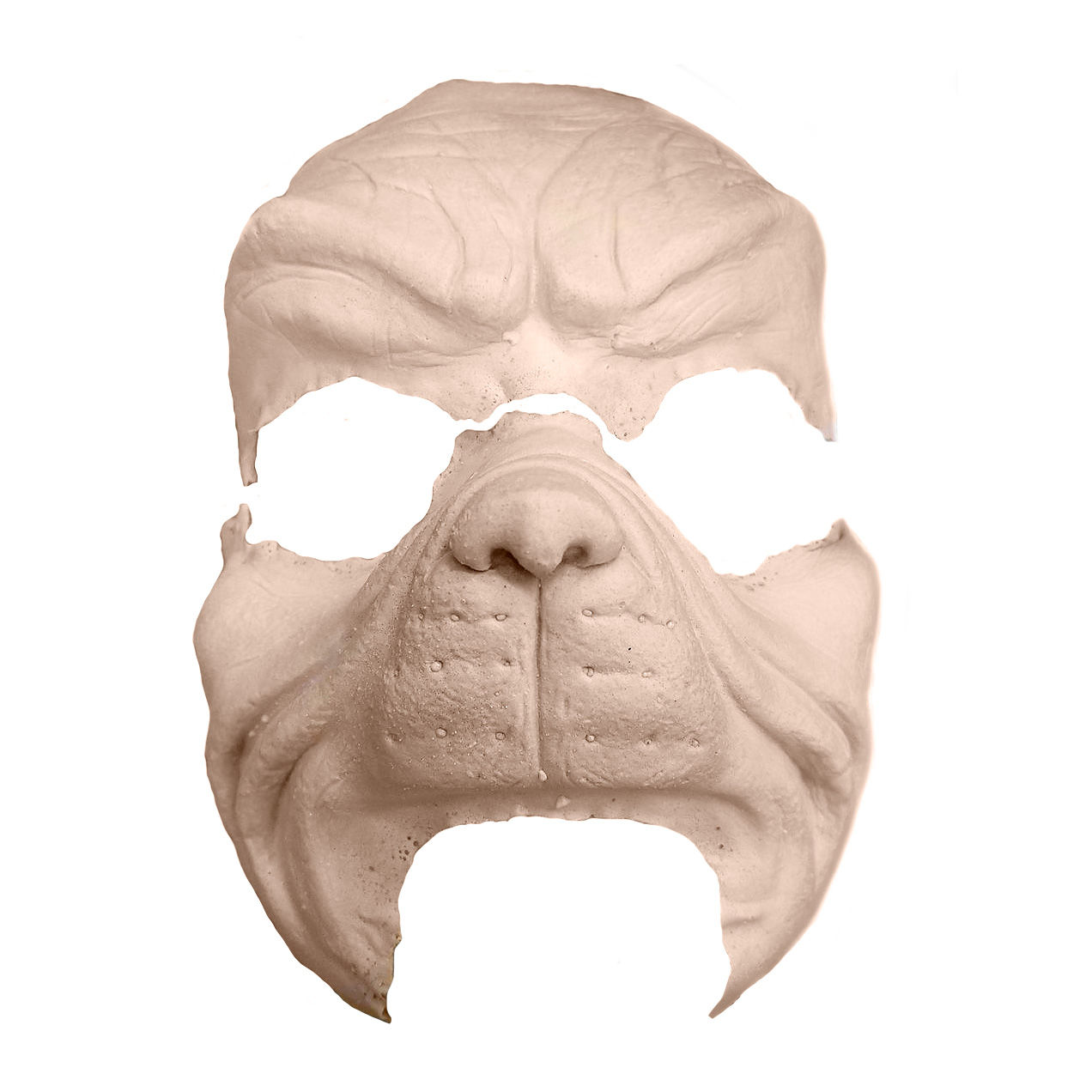 Special FX Weihnachtsgrummel Maske aus Schaumlatex