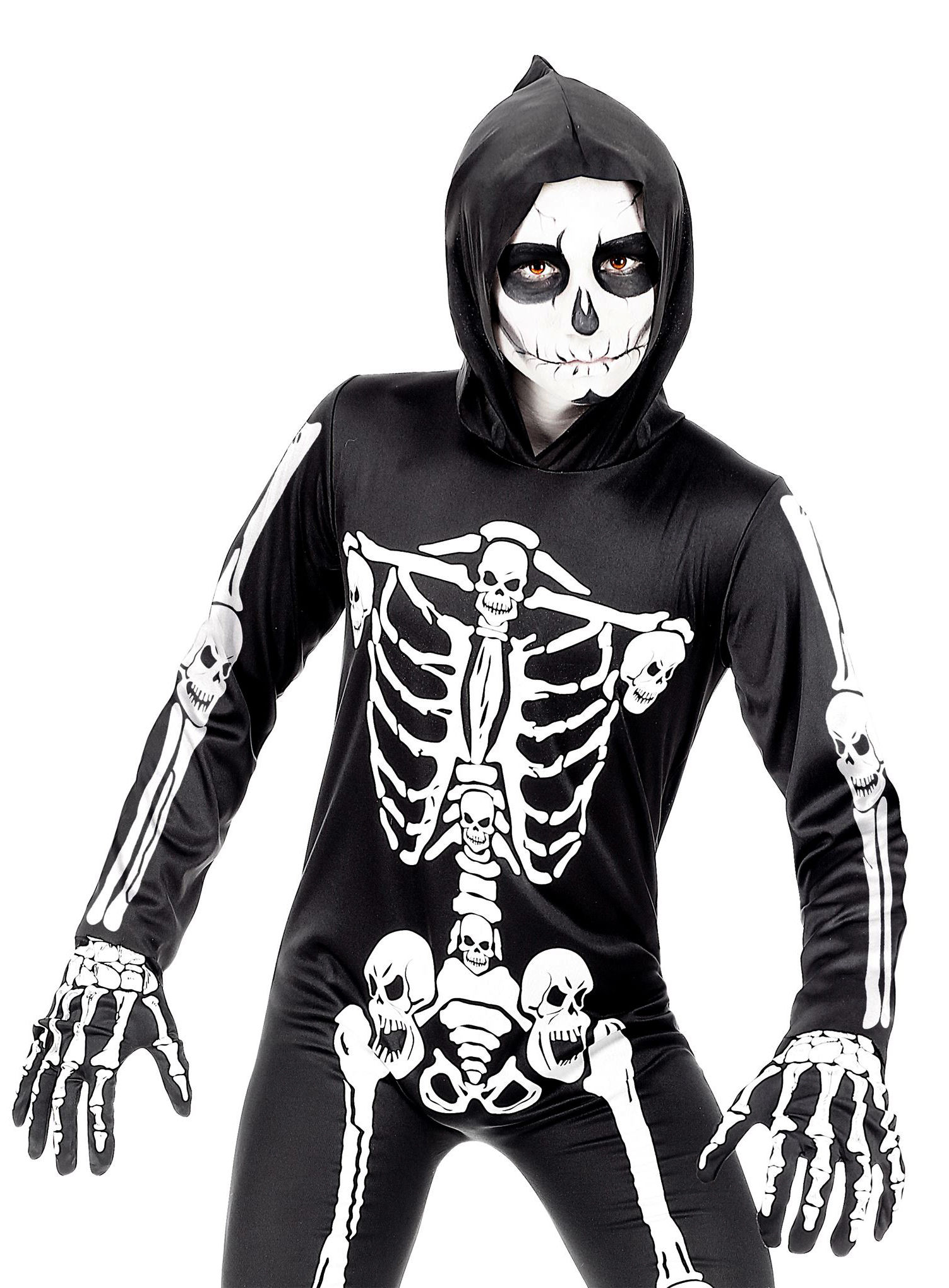 Skeletthandschuhe für Kinder