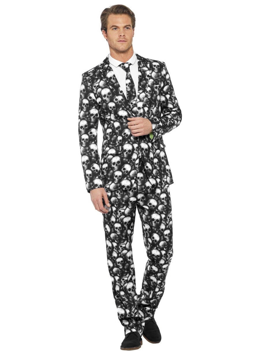 Schädel Suit Halloween Anzug