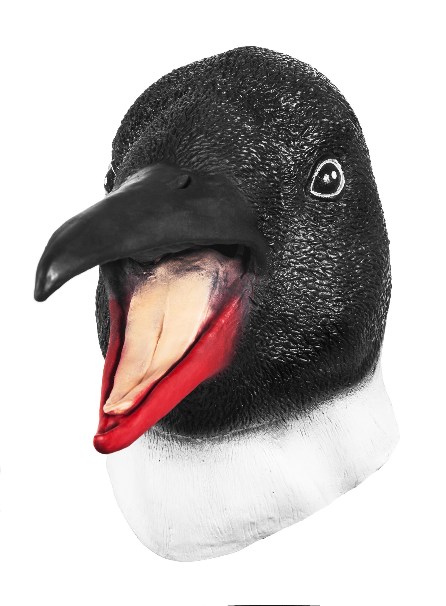 Pinguin Maske aus Latex