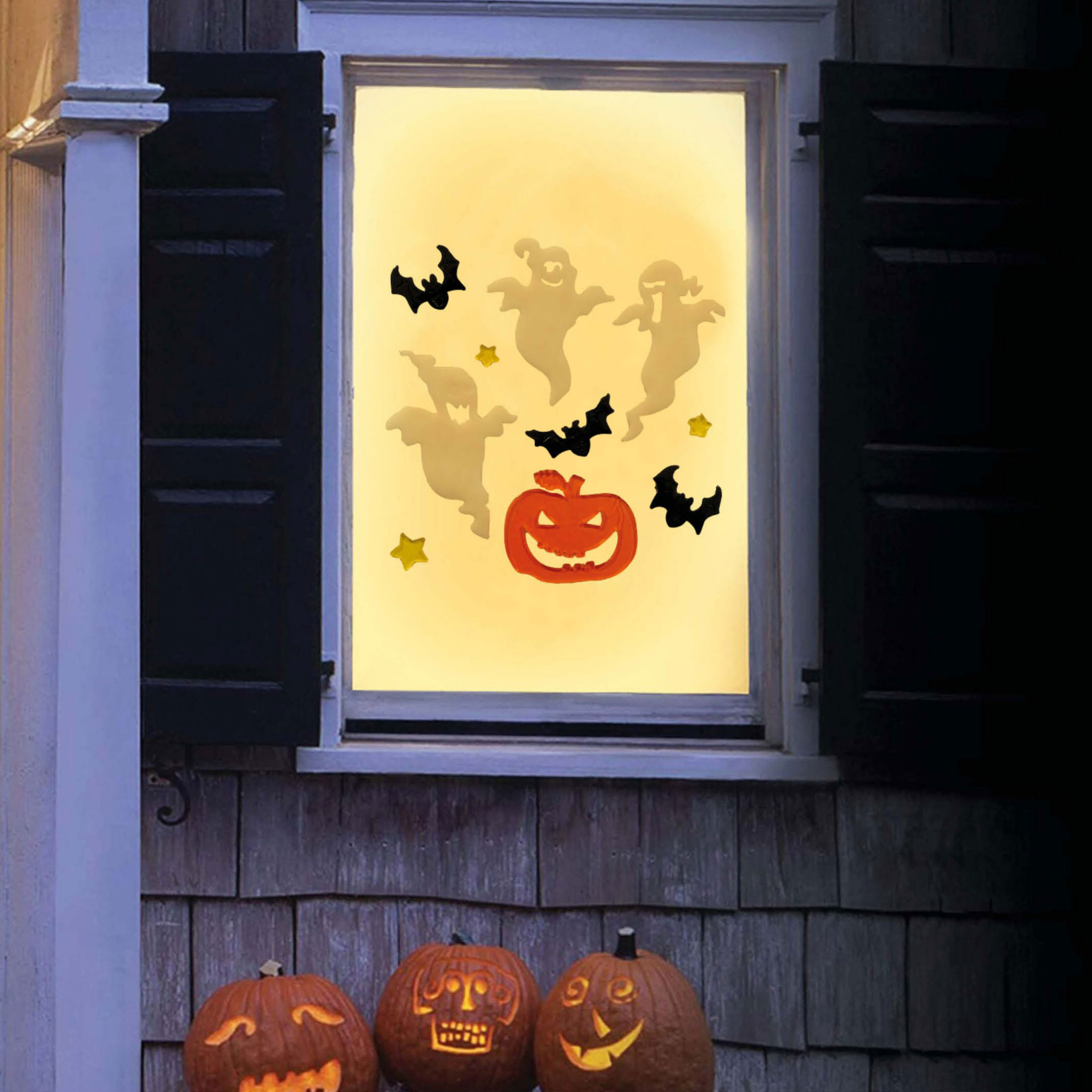 Halloween Gruselgeister – Gel-Aufkleber