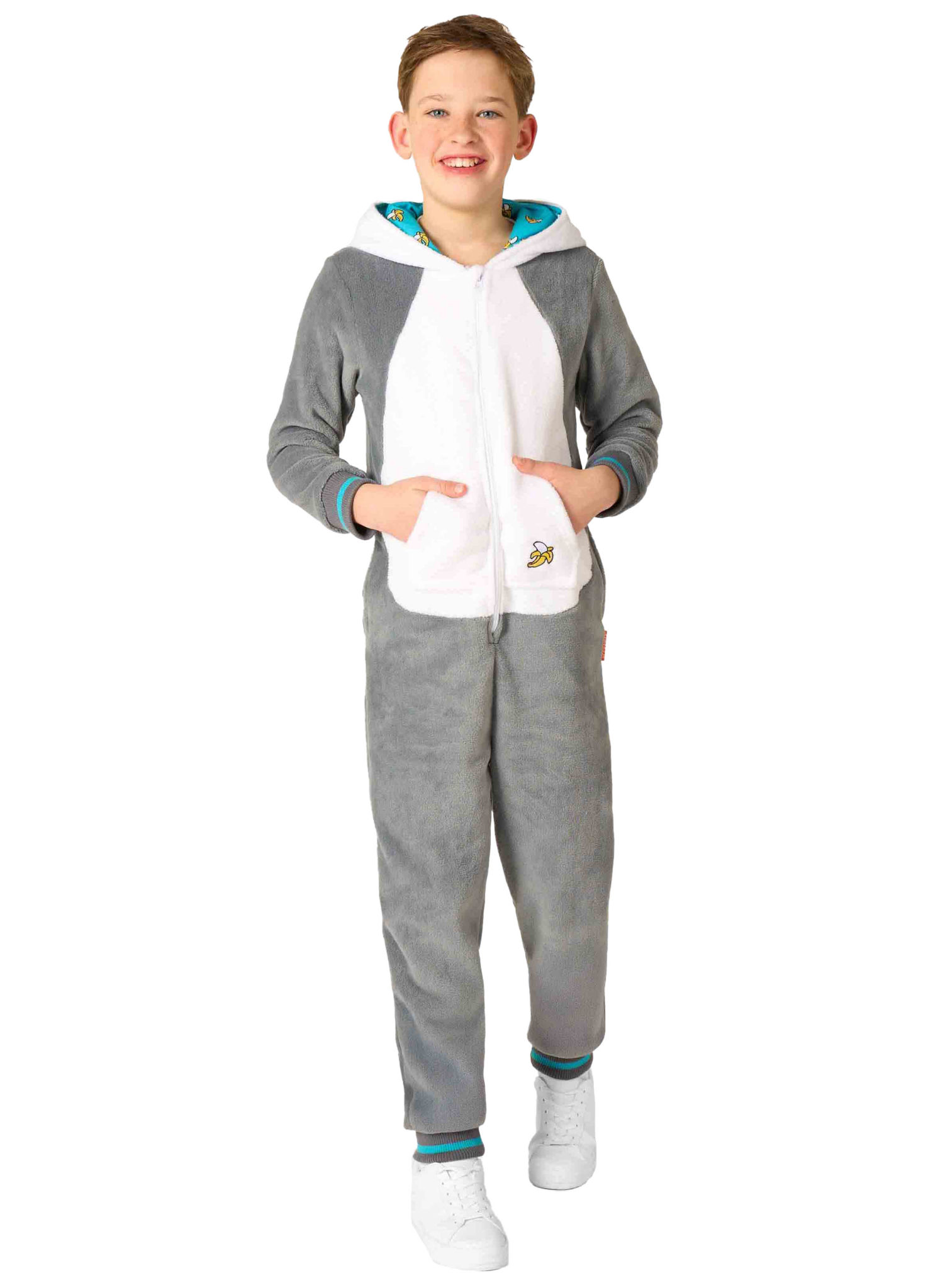 OppoSuits Lemur Onesie voor kinderen