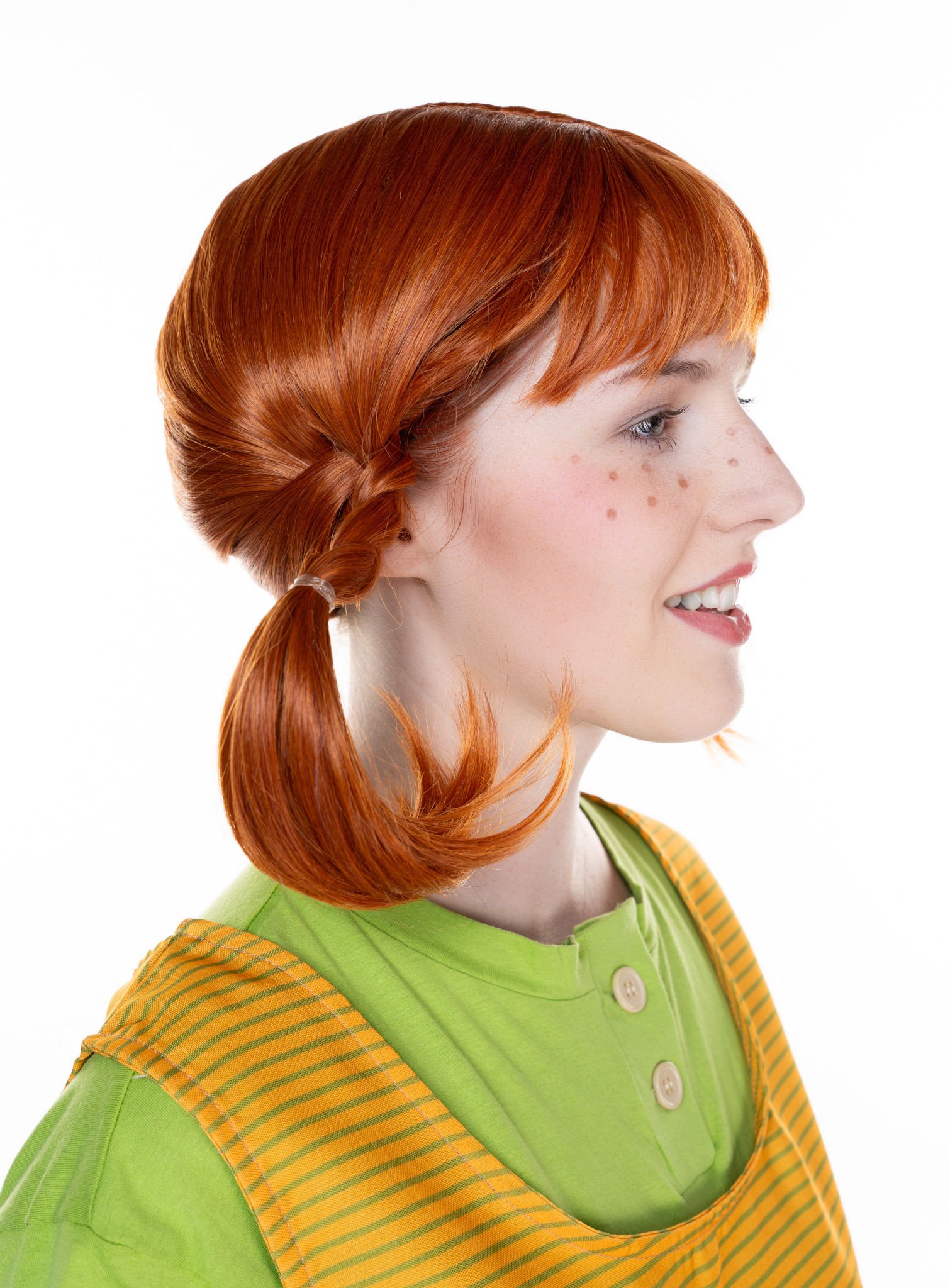 Pippi Langstrumpf Perücke Deluxe