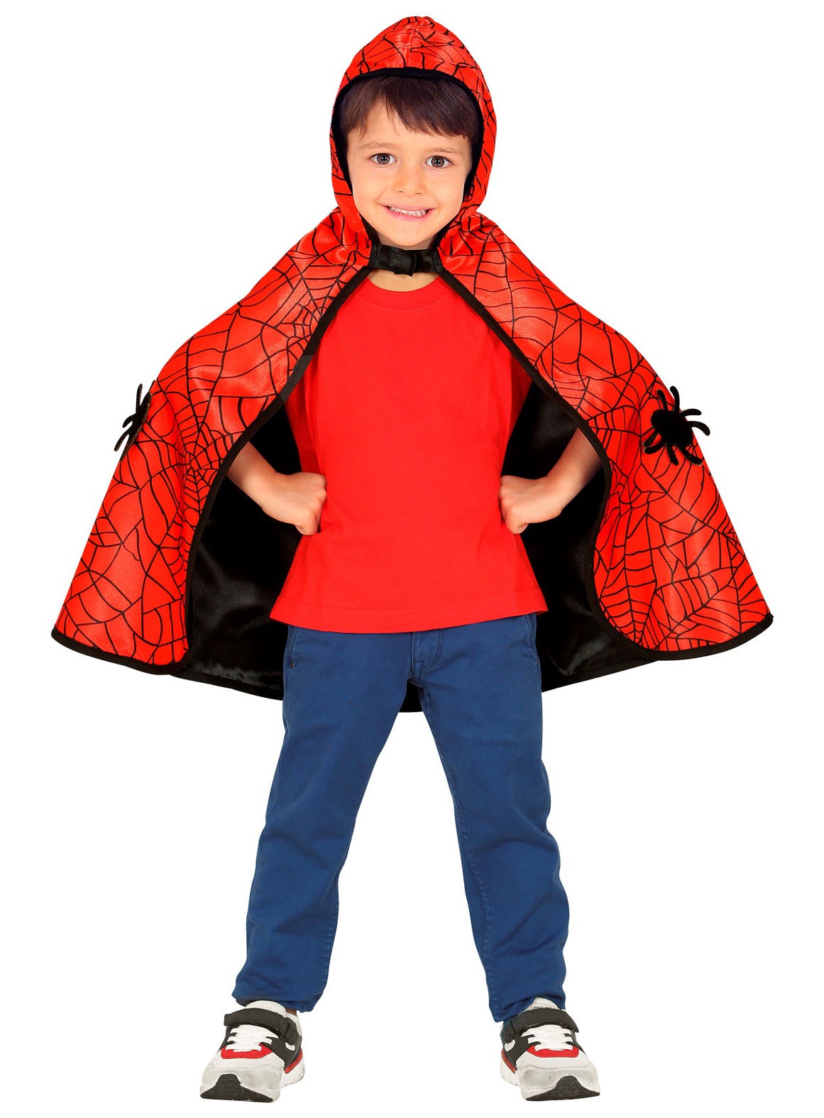 Spiderbat Superhelden Wendecape für Kinder