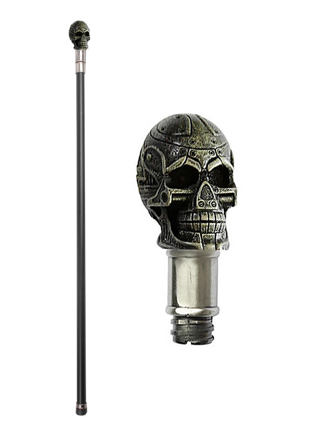 Gehstock Steampunk Totenkopf