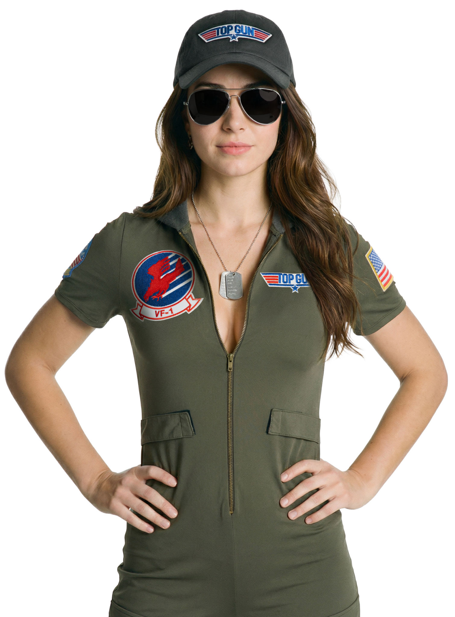 Top Gun Kostüm Catsuit