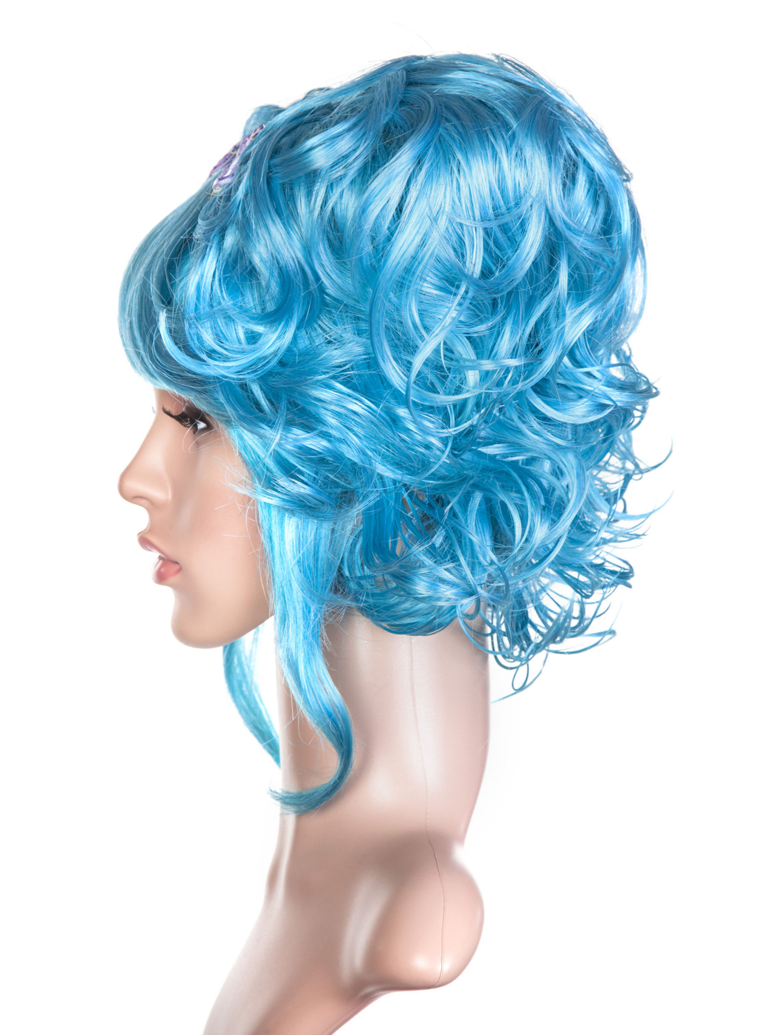 Manga Pruik Turquoise